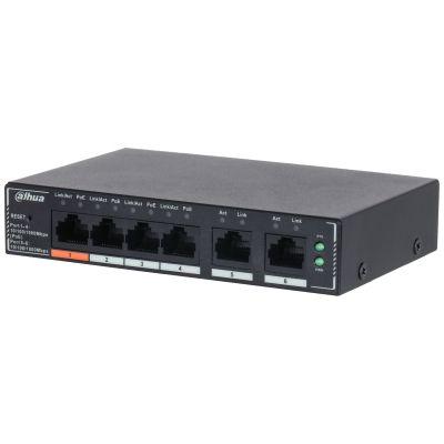 Switch Gerido DAHUA SG4006P (Gigabit Ethernet - 10,100,1000 Mbit/s - 4 MB - Preto), miniatura 2