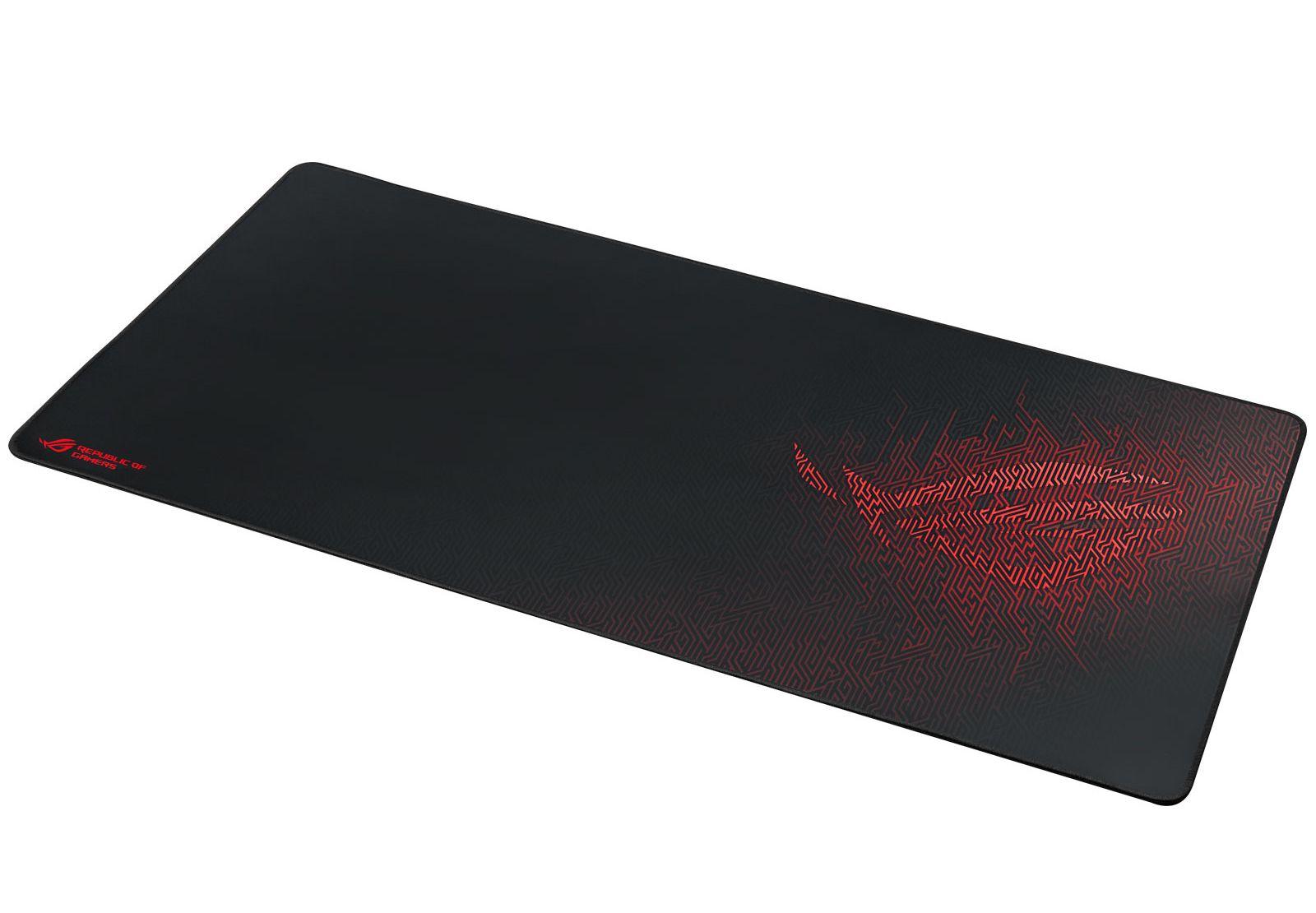 Tapete de Rato Gaming ASUS ROG Sheath (Grandes - Tecido, Borracha - Tecido suave - Preto e Vermelho)