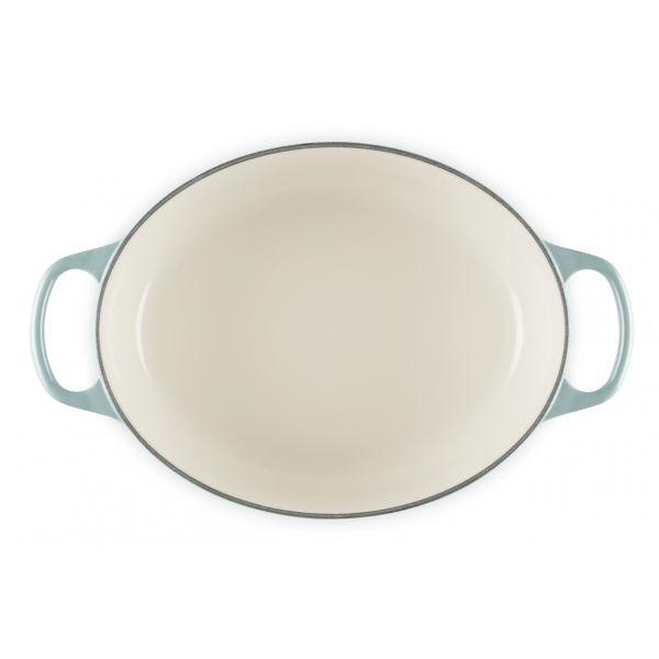 Caçarola Oval LE CREUSET Signature (Ferro fundido - 29 cm - Azul), miniatura 5