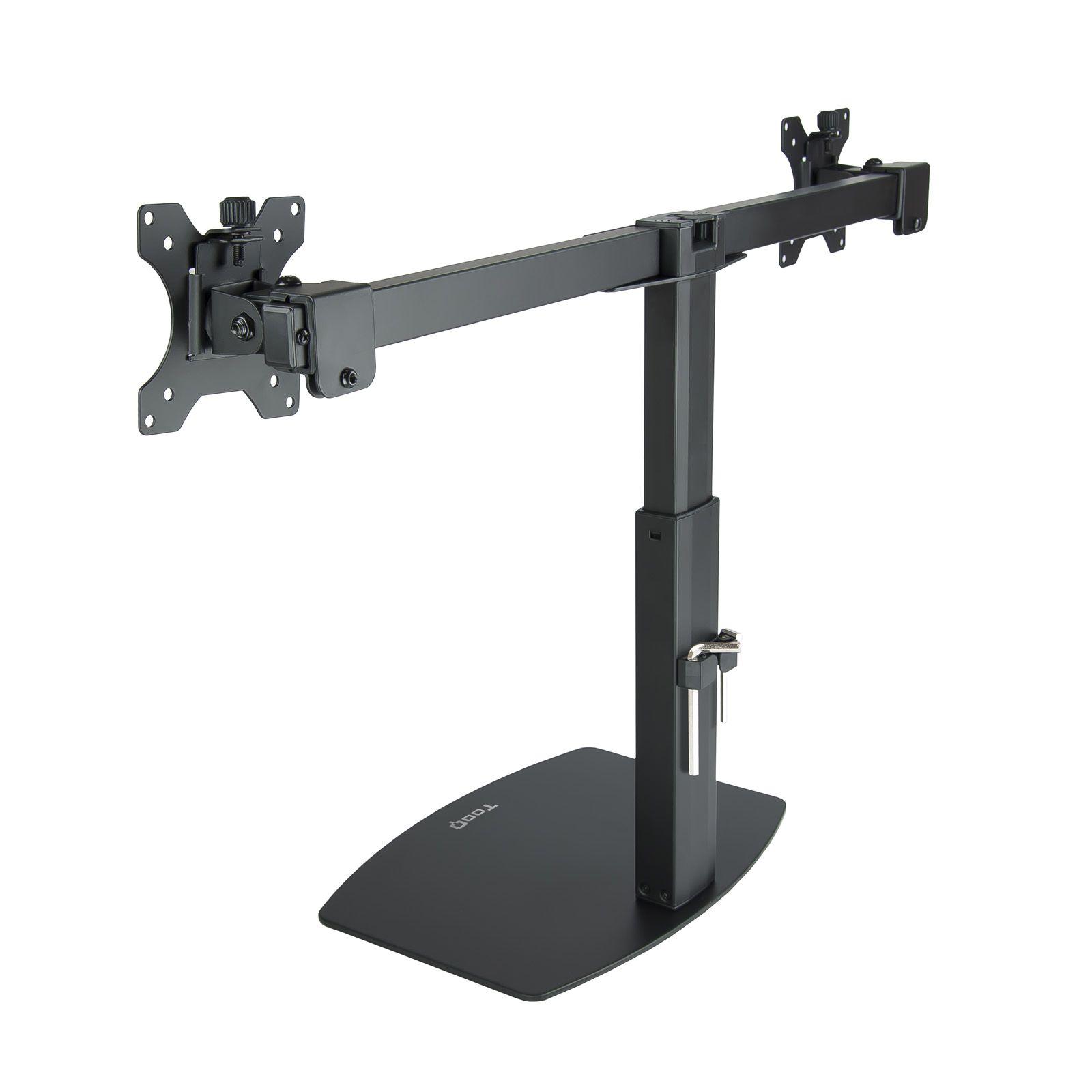 Suporte de Secretária para 2 Monitores TOOQ DB1727TN-B (17-27" - 6 kg por Braço - Preto), miniatura 2