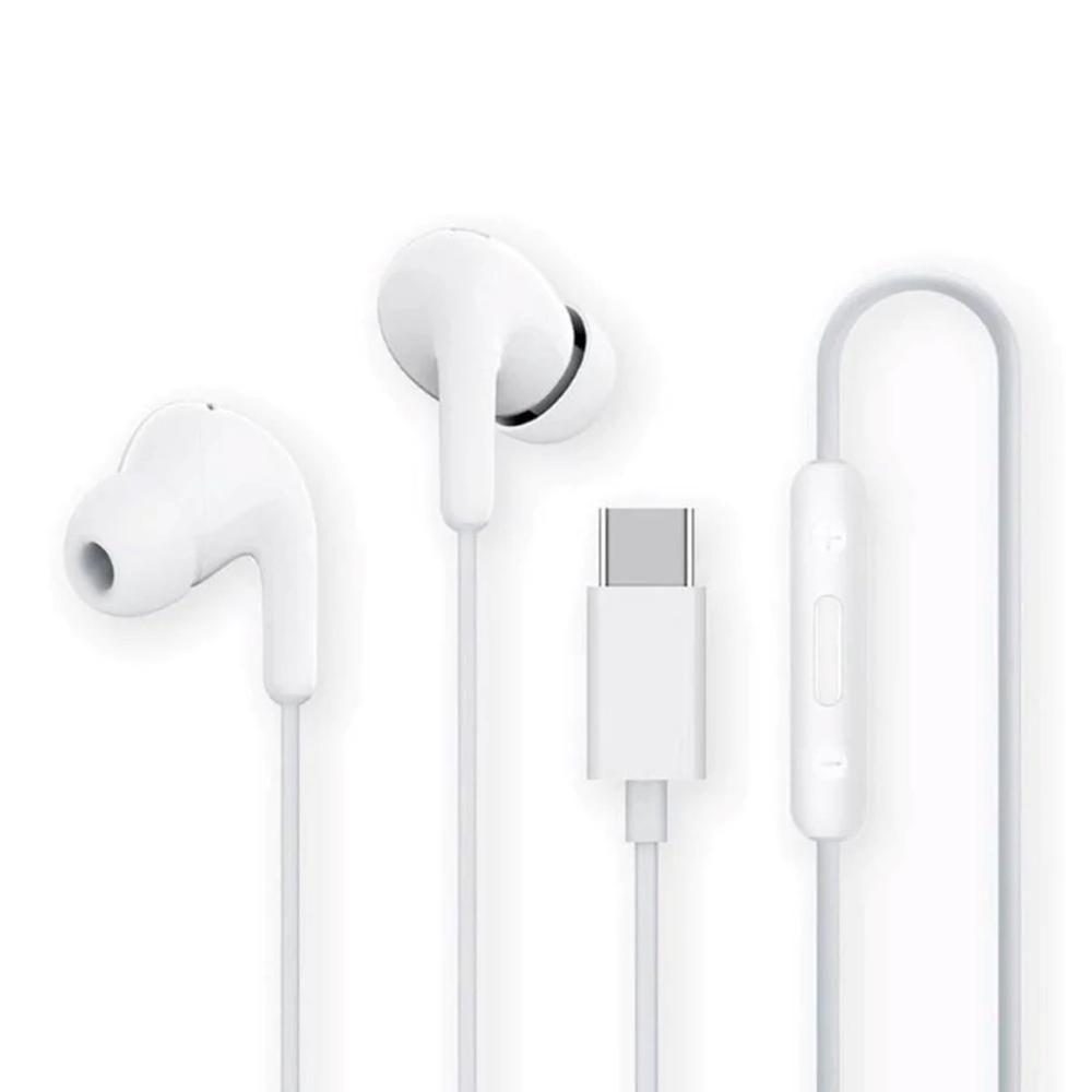 Auriculares XIAOMI Type-C Earphones (Branco)
