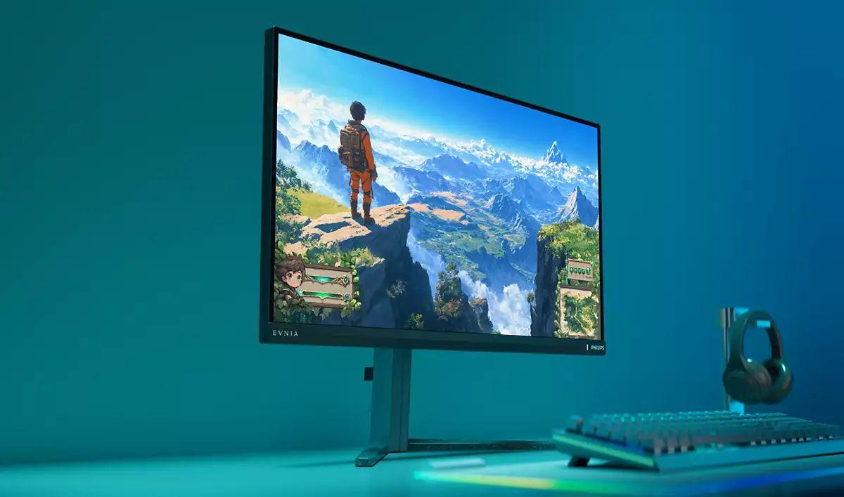 Monitor PHILIPS Evnia 27M2N3800A/00 (27" - Fast IPS - 320 Hz - Grafite) — miniatura 8