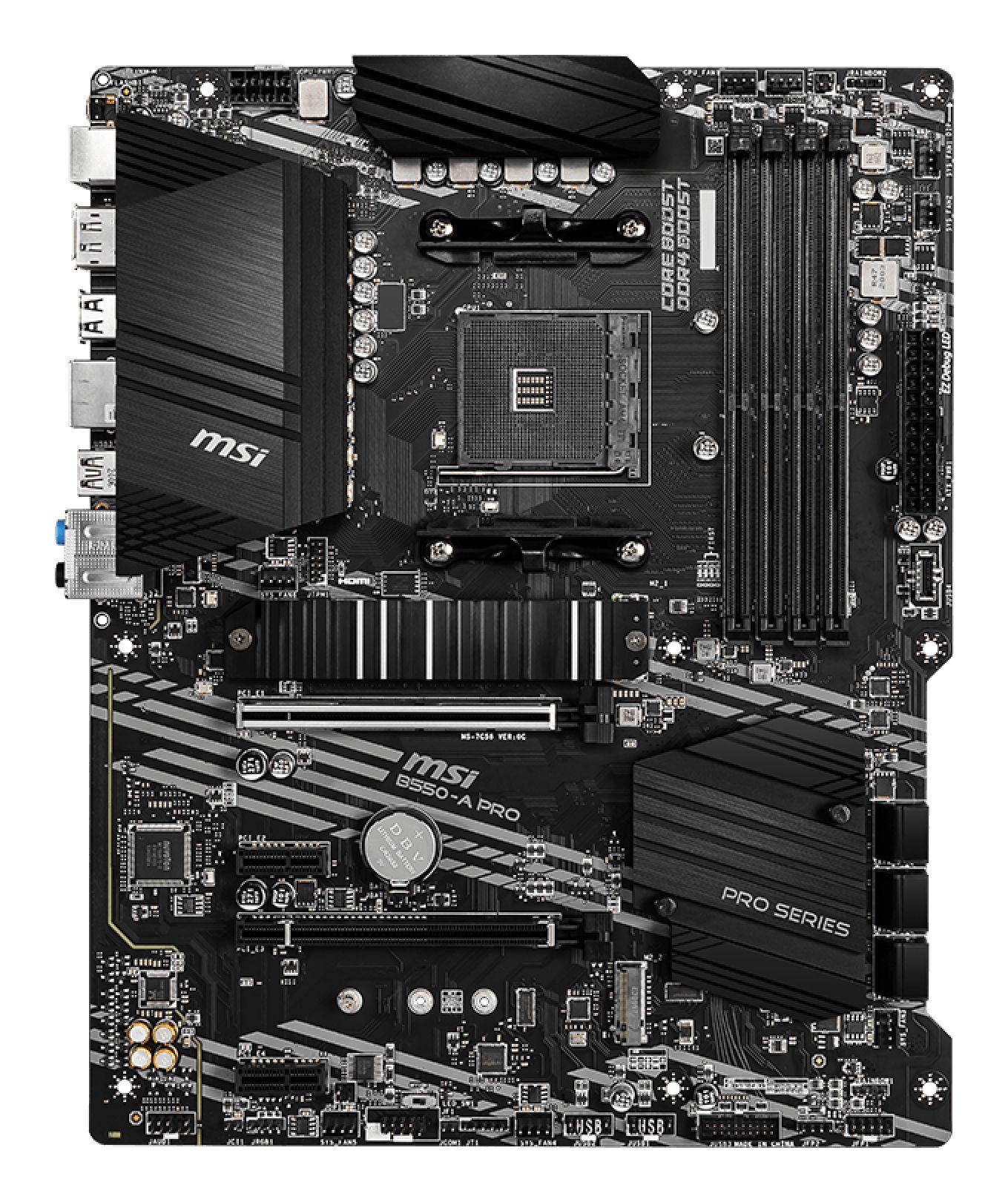 Motherboard MSI B550-A PRO (AM4 - AMD Ryzen 3000 Series - ATX - Preto), miniatura 2