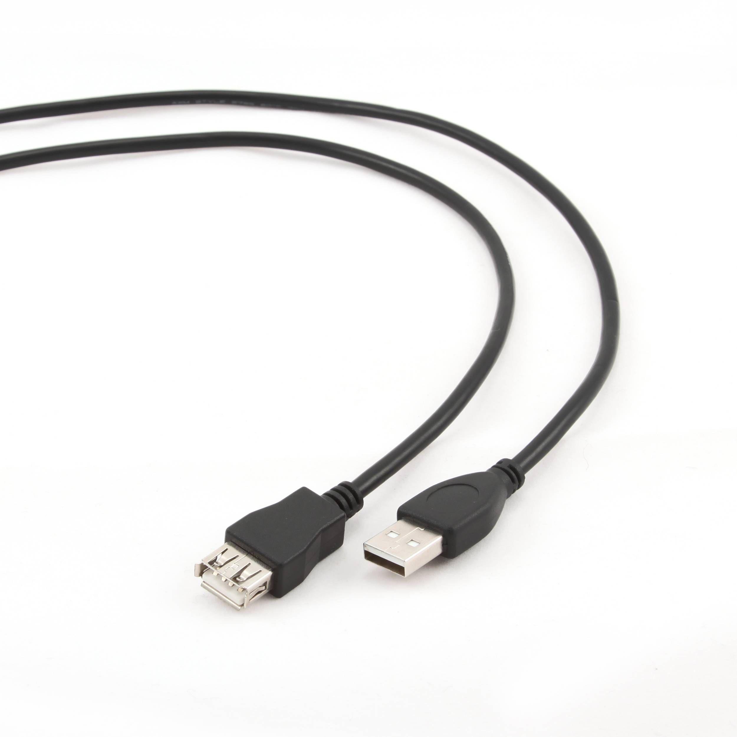 Cabo de Extensão USB GEMBIRD CCP-USB2-AMAF-10 (3 m - USB Type-A - Preto) — miniatura 4