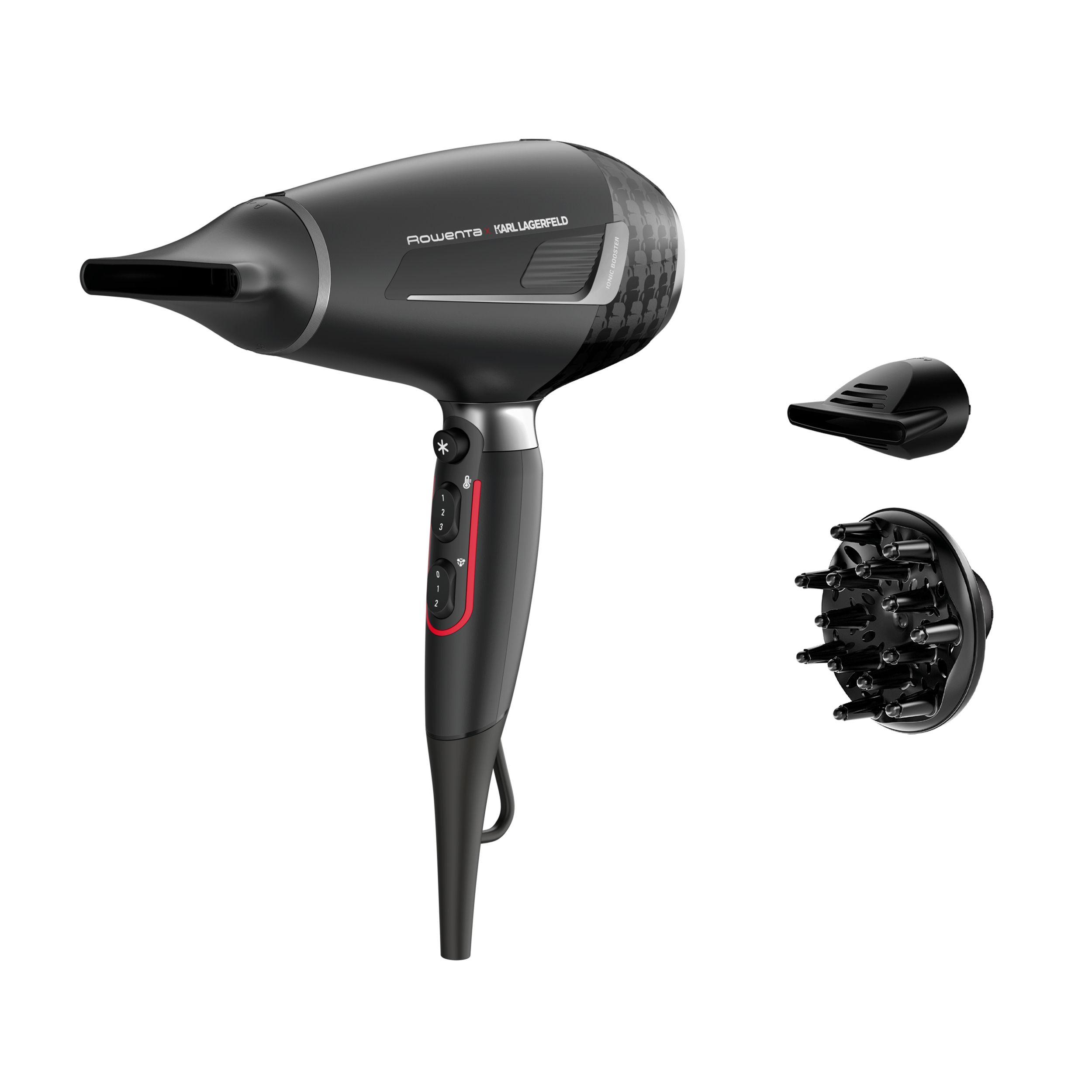 Secador de Cabelo ROWENTA K/Pro Stylist CV887L (Preto)