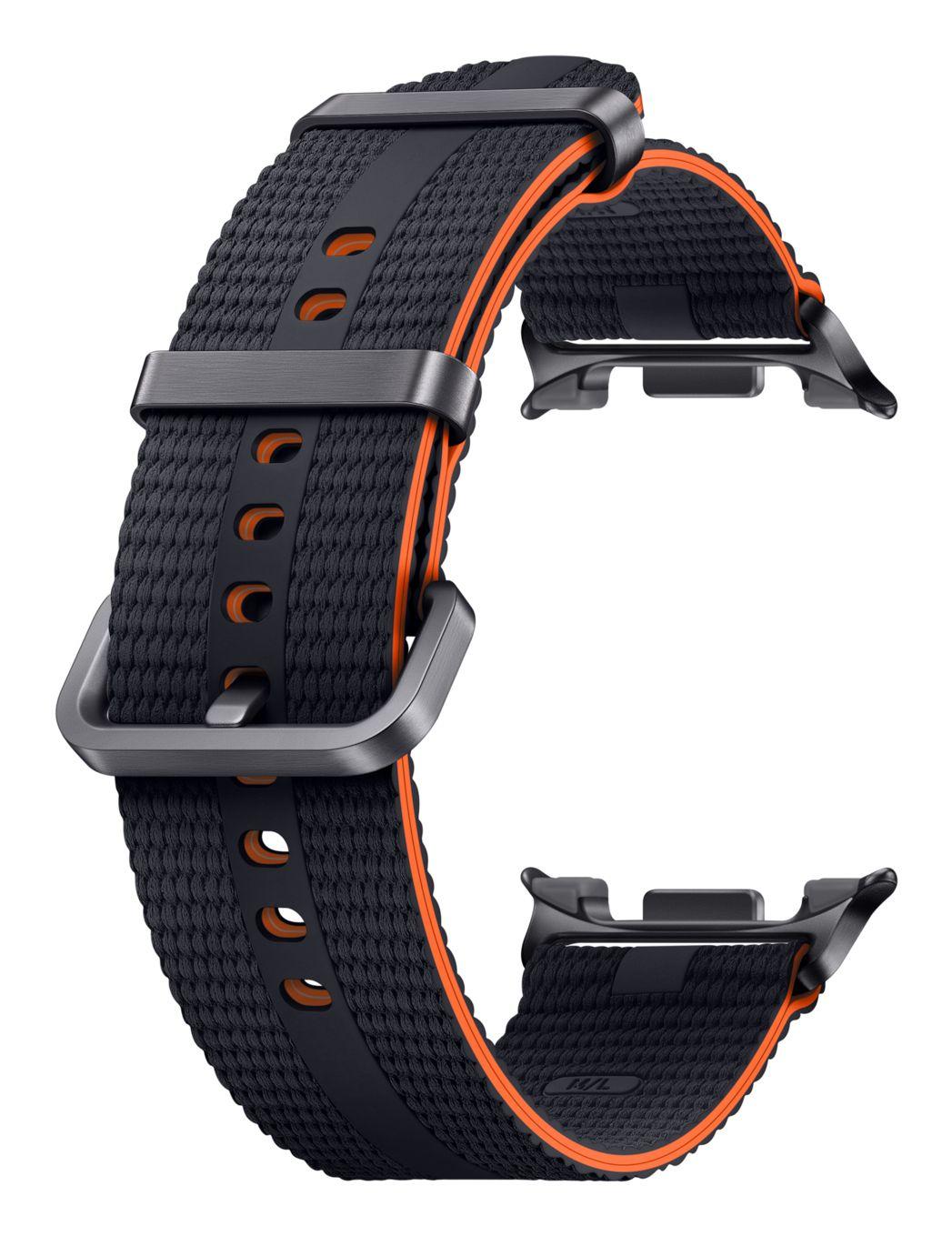 Bracelete SAMSUNG Athleisure ET-SOL33LBEGEU (Nylon, Têxtil - M/L - Grafite), miniatura 2