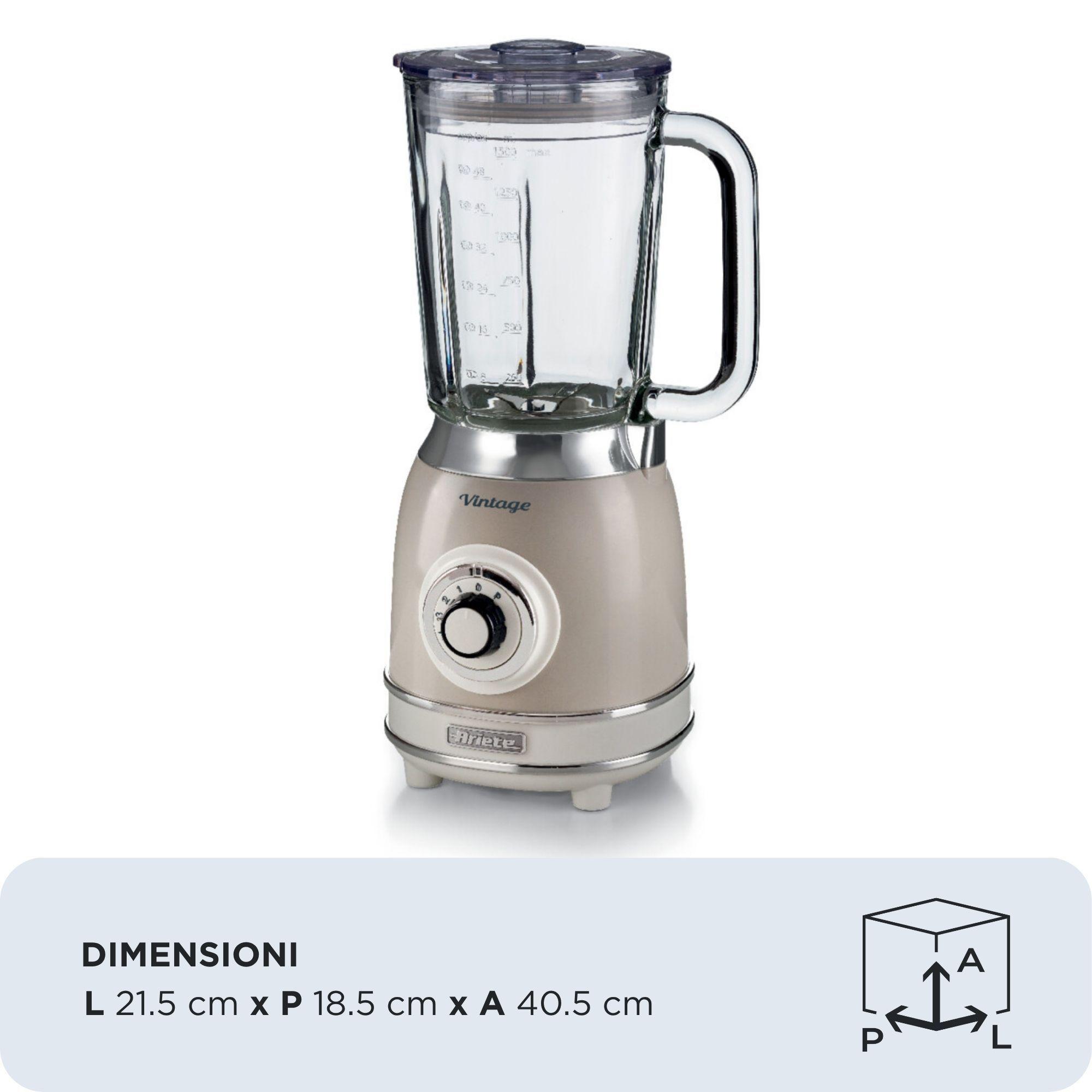 Liquidificadora ARIETE 0583/03 (Liquidificador - 1000 W - 1,5 l - Bege), miniatura 2