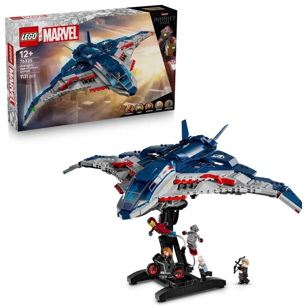 LEGO 76325 Marvel Super Heroes Quinjet de Vingadores: Era de Ultron (12+ anos - 1131 peças) — miniatura 3