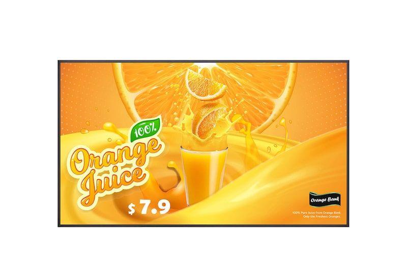 Monitor Profissional Digital Signage LG 65UH5Q-E.AEU (65" - 4K UHD - 500 cd/m² - 24/7 - Preto)