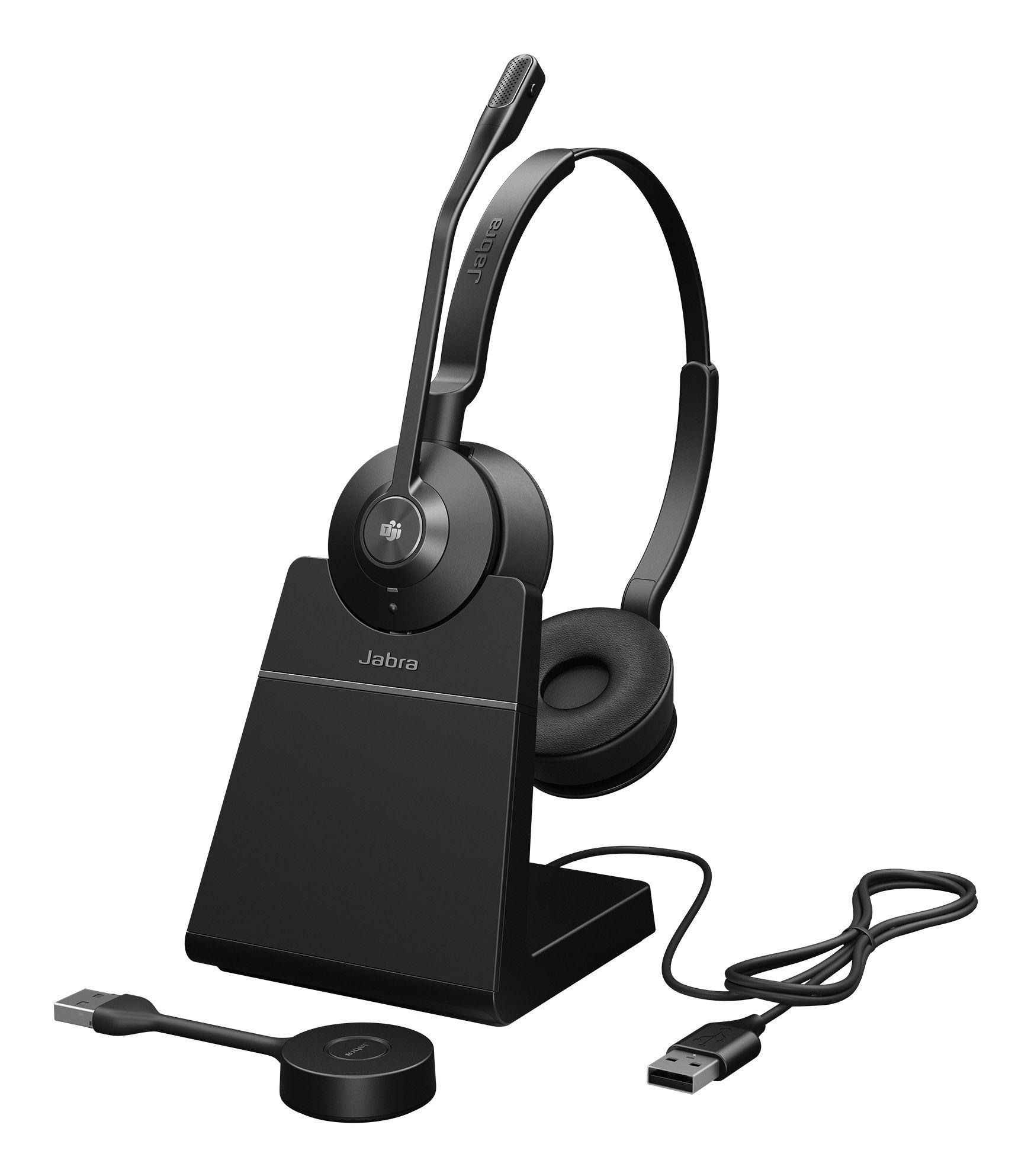 Headset JABRA Engage 55 SE Stereo (Binaural - Sem fios - Supra-aural - Preto)