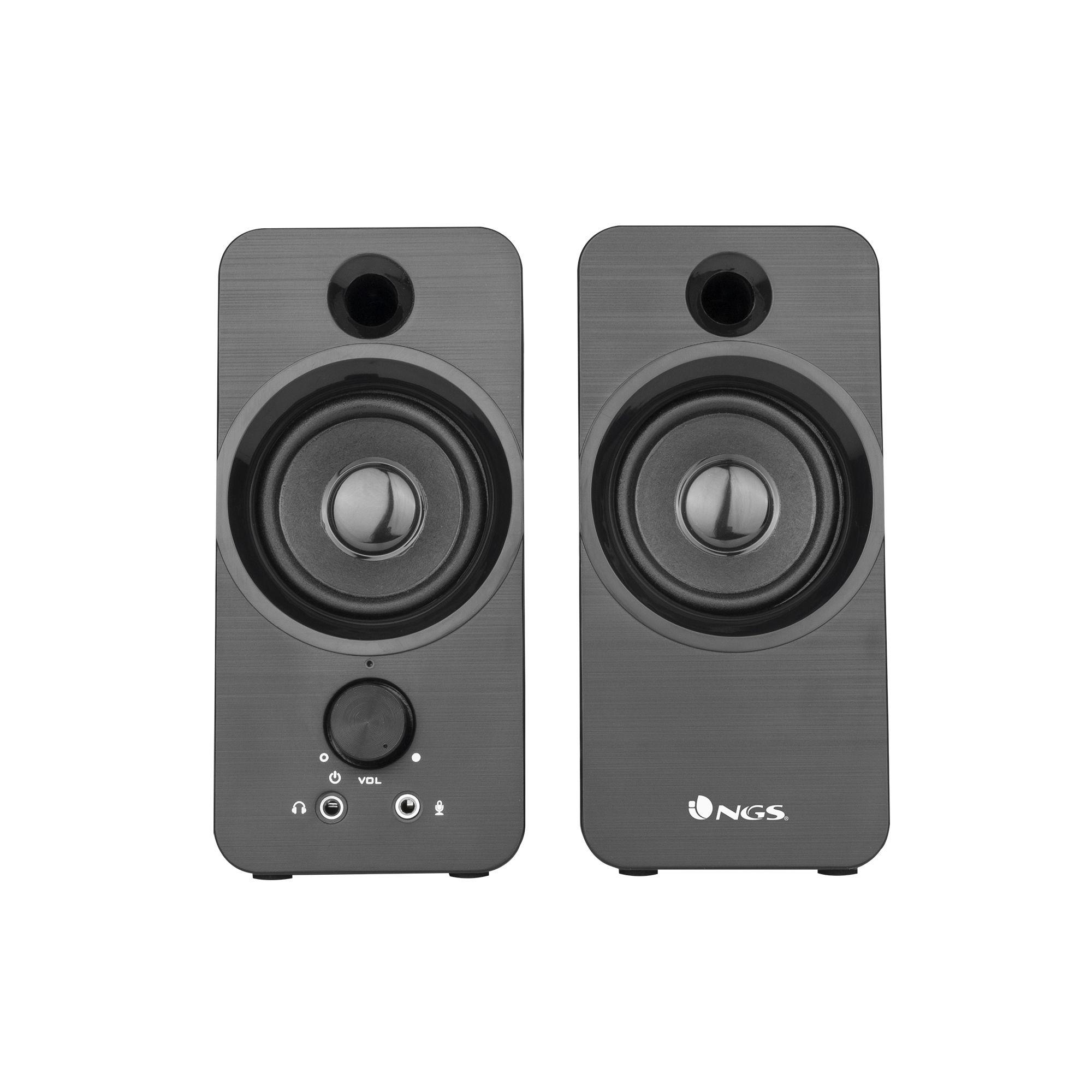 Colunas Multimédia NGS SB350 (6 W - Sem fios - Preto) — miniatura 2