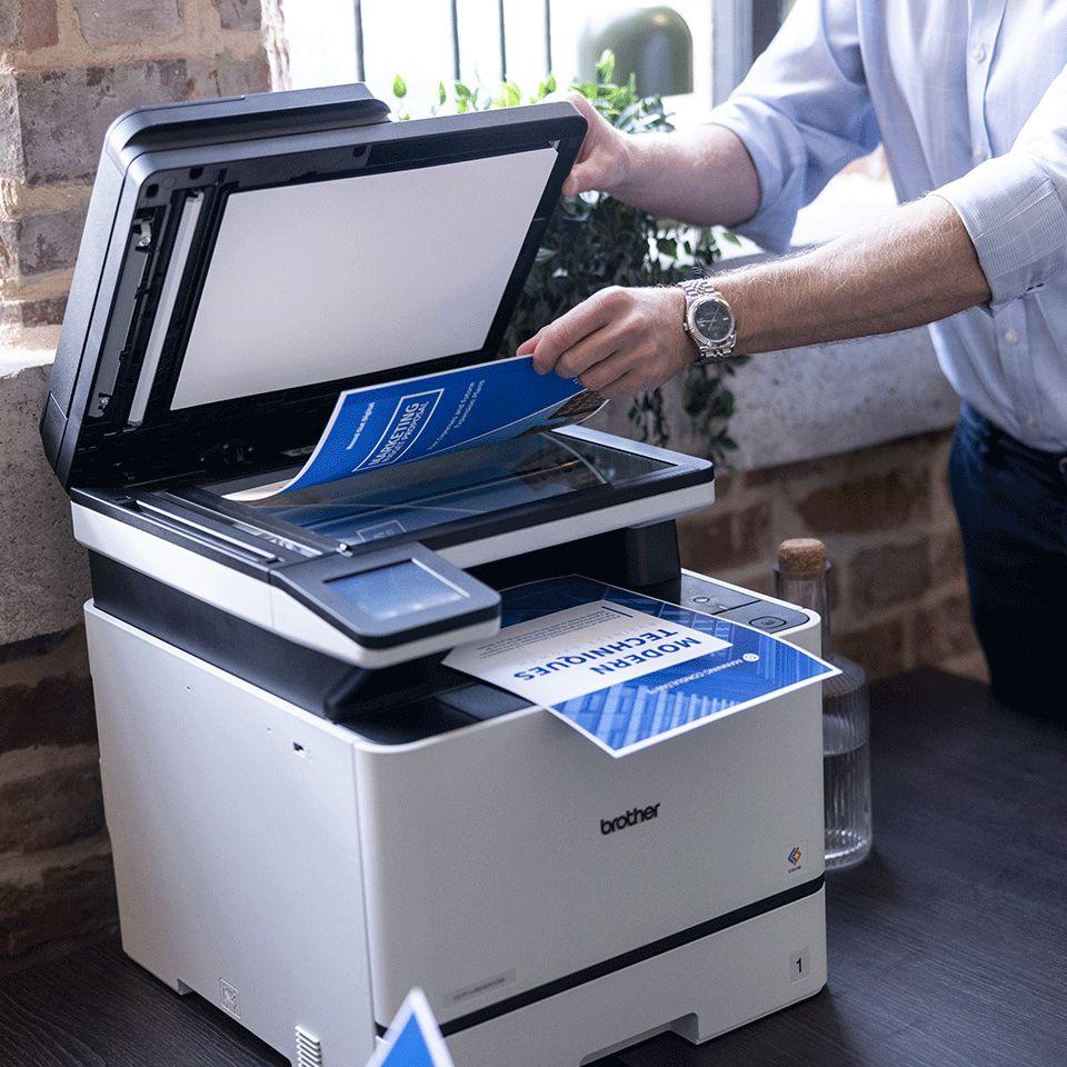 Impressora Multifunções Laser BROTHER DCP-L8630CDW (A4 - Impressão a cores - Cinzento), miniatura 2