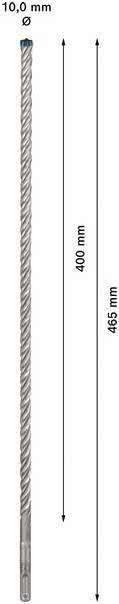 Broca para Martelo Perfurador BOSCH EXPERT SDS plus-7X (Carboneto)
