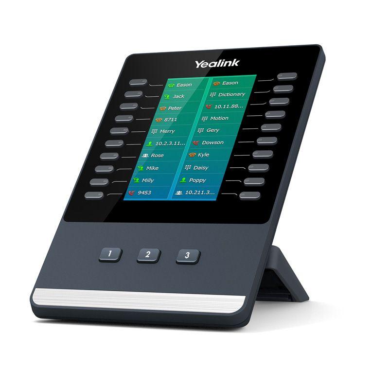 Módulo de Expansão para Telefone IP YEALINK EXP50 (Preto e Cinzento)