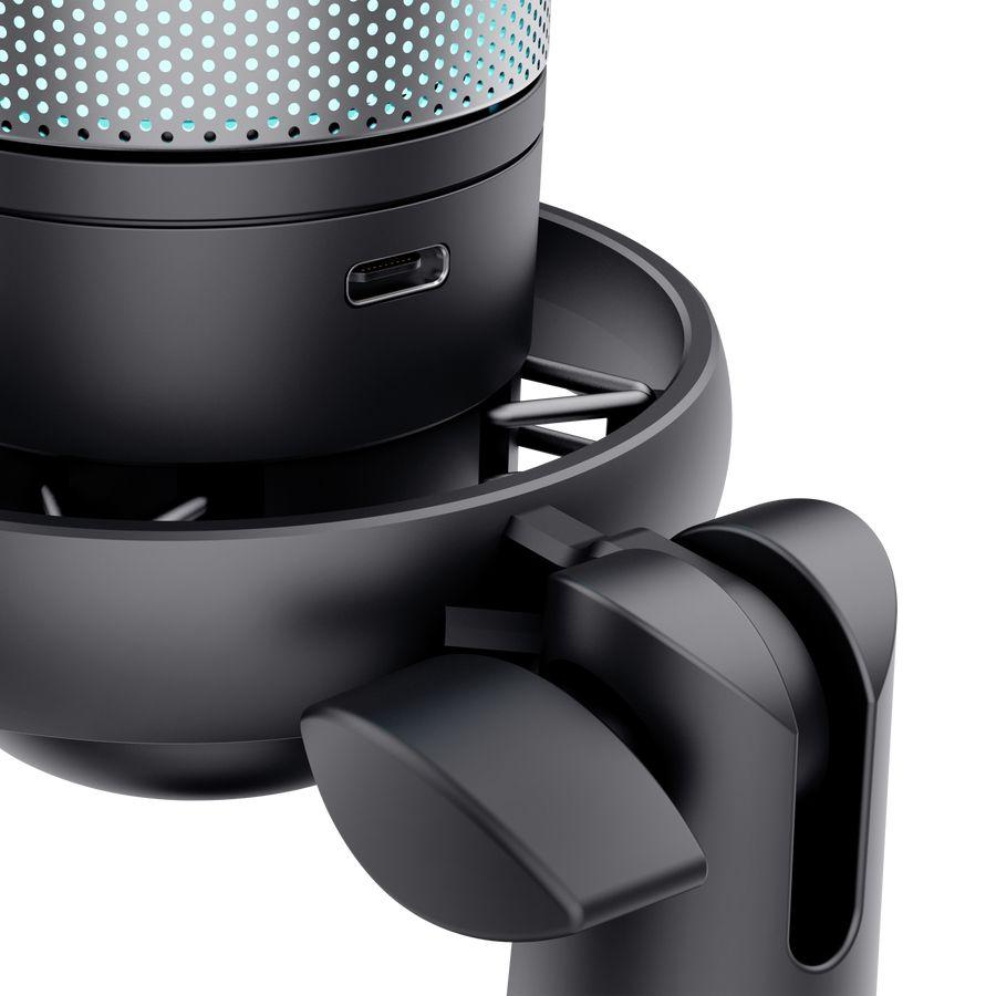 Microfone Gaming TRUST GAMING GXT 238 Auron (Microfone de podcast - Com fios - USB - Preto) — miniatura 6