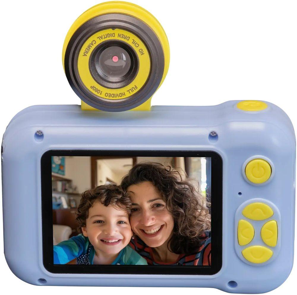Câmara Digital Infantil DENVER KCA-1351BU (Azul/Amarelo) — miniatura 2