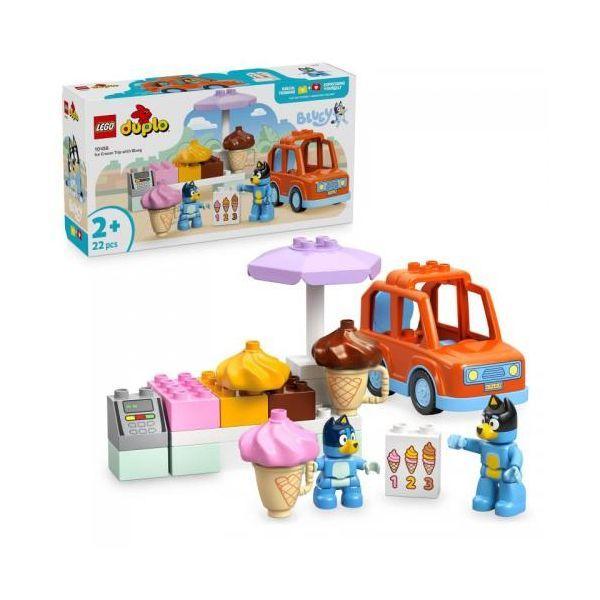 LEGO 10458 Duplo Passeio Para Gelados com a Bluey (2+ anos - 22 peças), miniatura 3