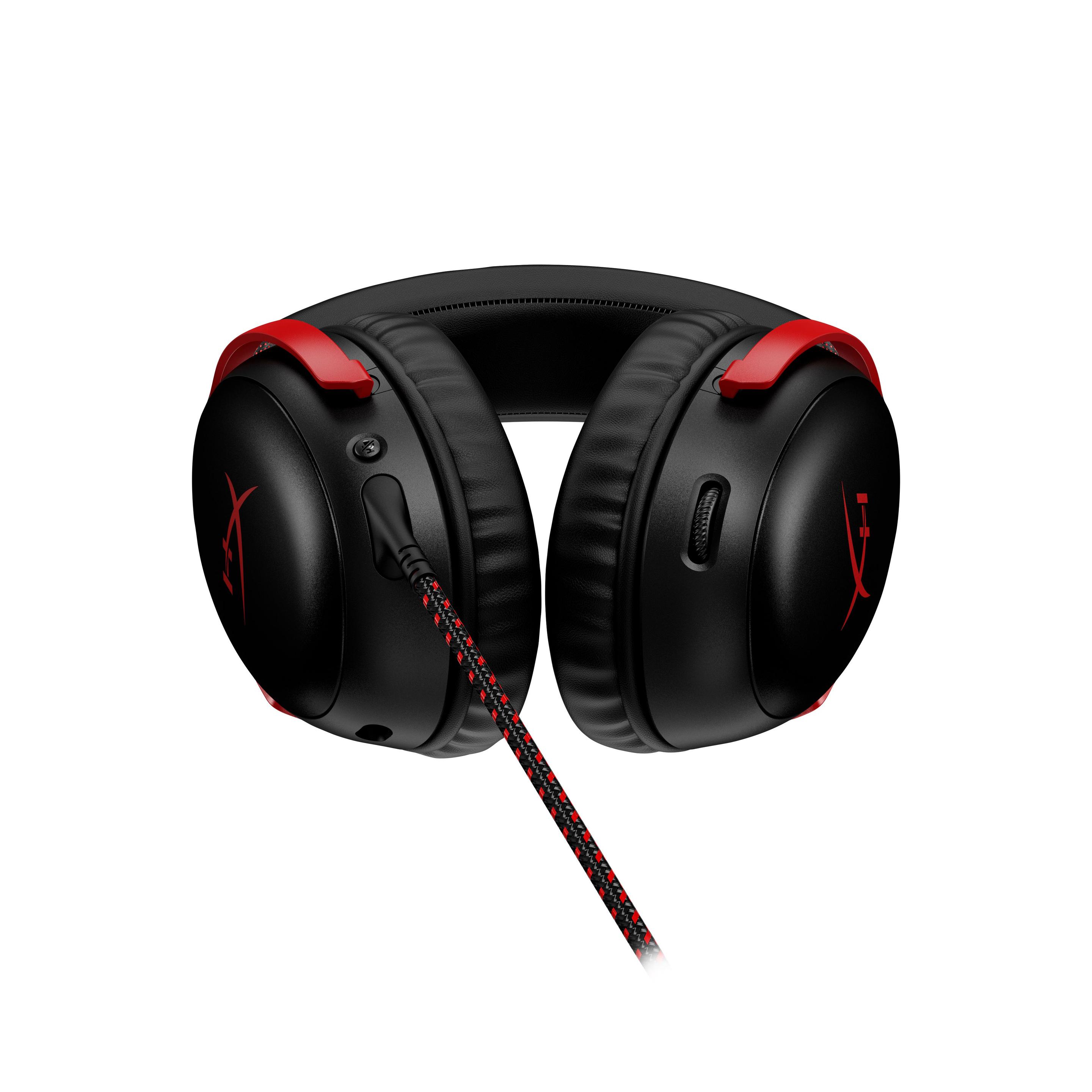 Headset Gaming HYPERX Cloud III (Binaural - Com fios - Circum-aural - Preto/Vermelho) — miniatura 7