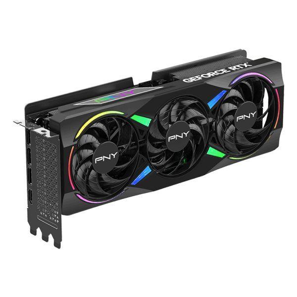 Placa Gráfica PNY GeForce RTX 5070 Ti 16 GB GDDR7 (GeForce RTX 5070 Ti - 28 Gbit/s - 16 GB - Preto), miniatura 3