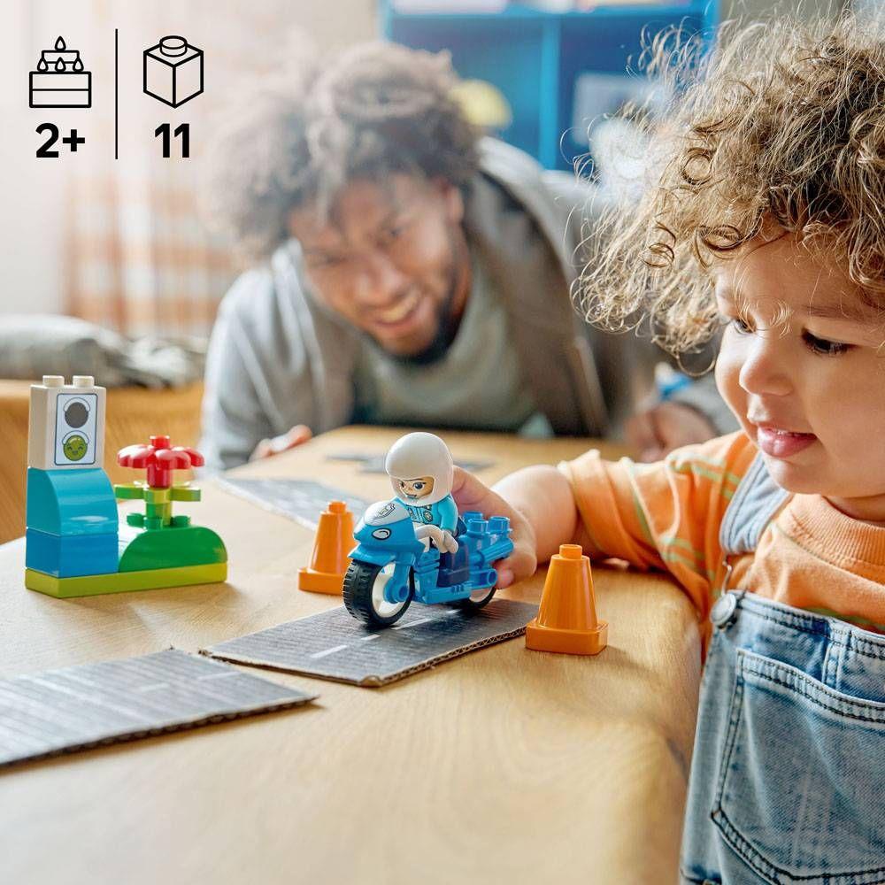 LEGO 10471 Duplo Mota da Polícia Azul (2+ anos - 11 peças), miniatura 5
