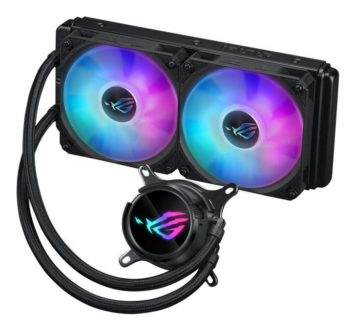 Sistema de Arrefecimento Líquido ASUS ROG Strix LC III 240 ARGB (12 cm - 1 ventoinha - 2200 RPM - Preto) — miniatura 2