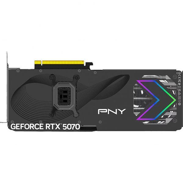 Placa Gráfica PNY GeForce RTX 5070 EPIC-X RGB OC (NVIDIA GeForce RTX 5070 - 28 Gbit/s - Altura e comprimento completos - Preto), miniatura 4