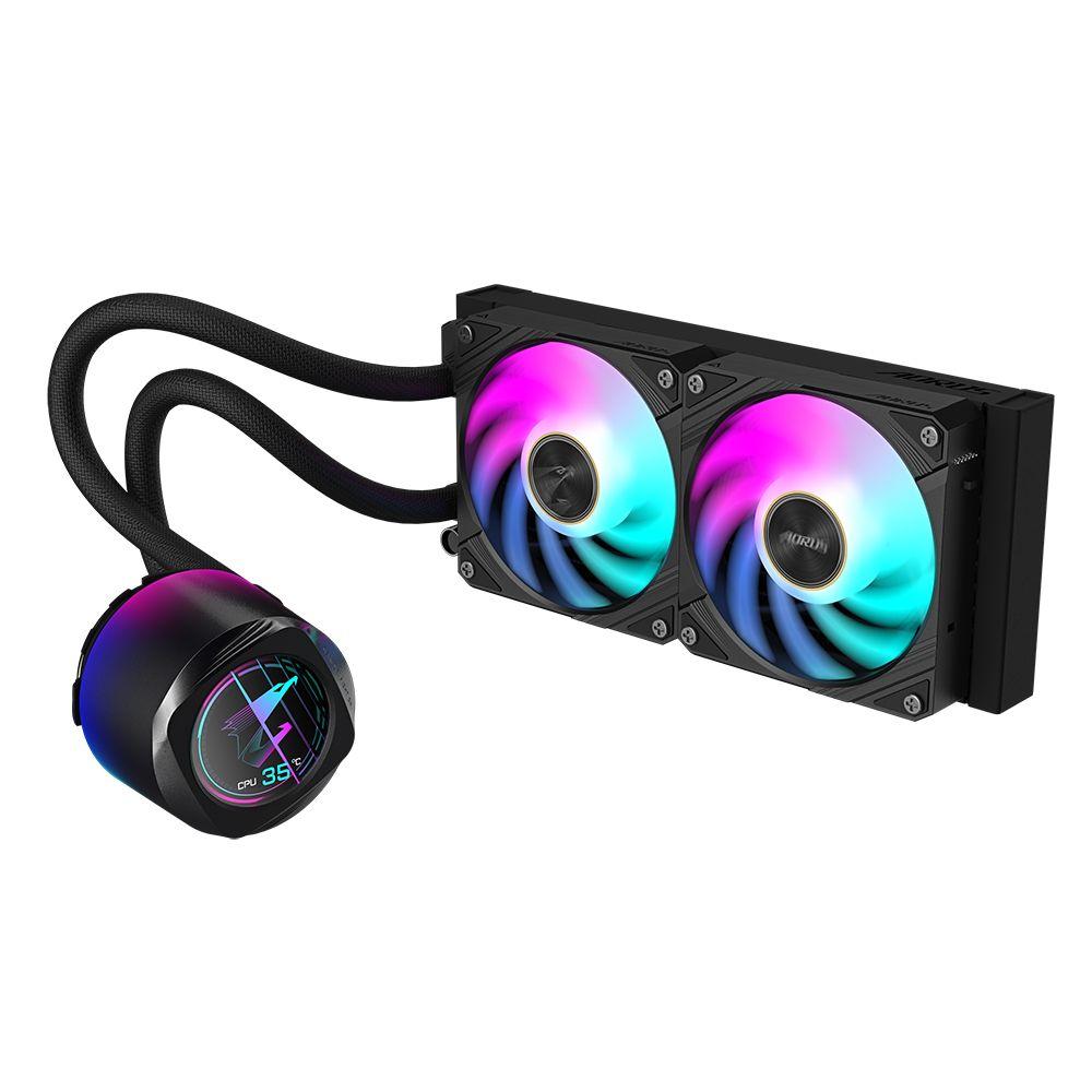 Kit de Refrigeração Líquida GIGABYTE AORUS WATERFORCE X II 240 (12 cm - 2400 RPM - Multi - Preto), miniatura 2
