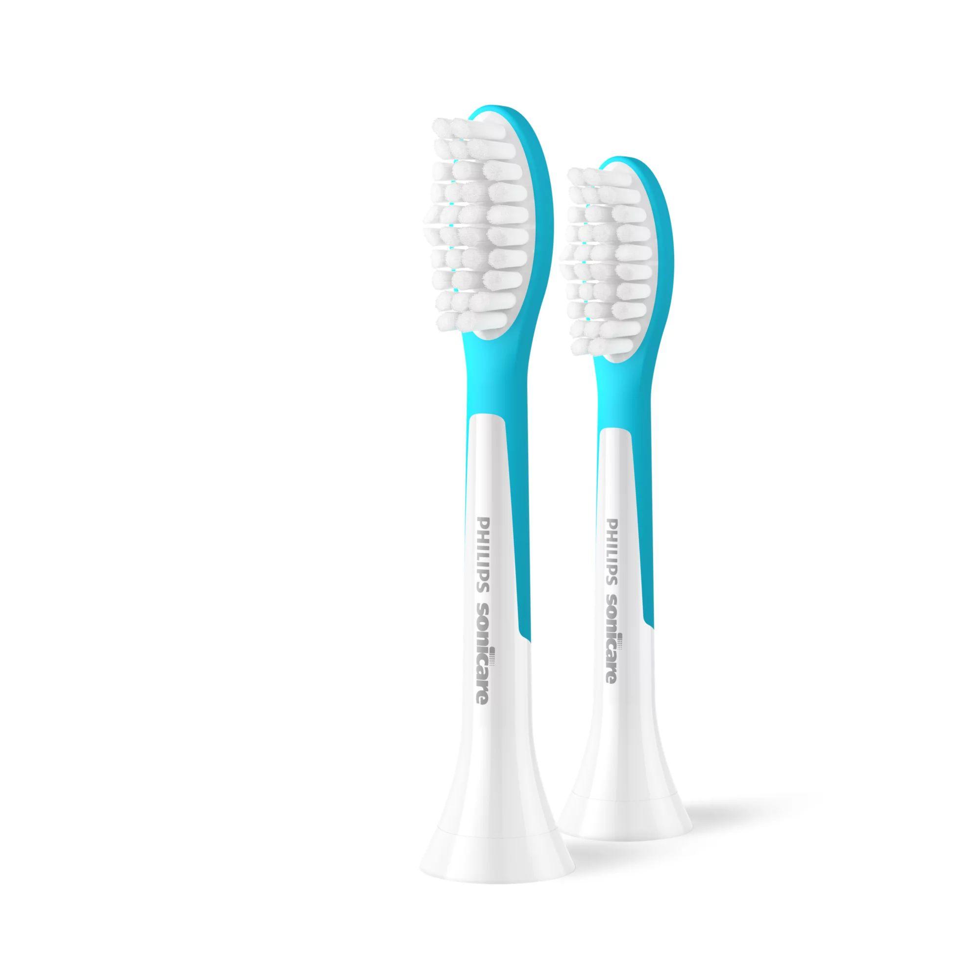 Cabeças de Substituição para Escova de Dentes PHILIPS Sonicare For Kids HX6042/90 (Azul e Branco)