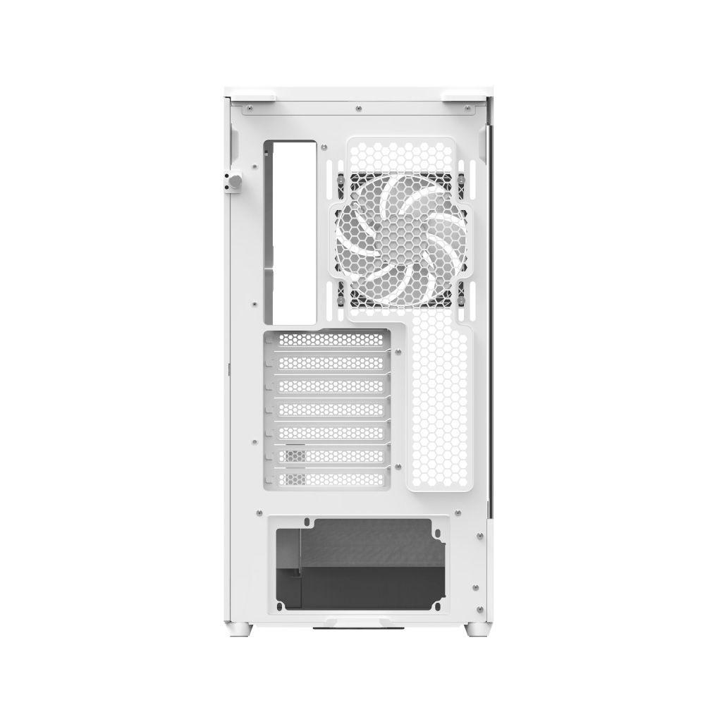 Caixa ATX AEROCOOL P500A-WT-v1 (ATX, Micro ATX, Mini-ITX - Midi Tower - SPCC, vidro temperado - Branco) — miniatura 2