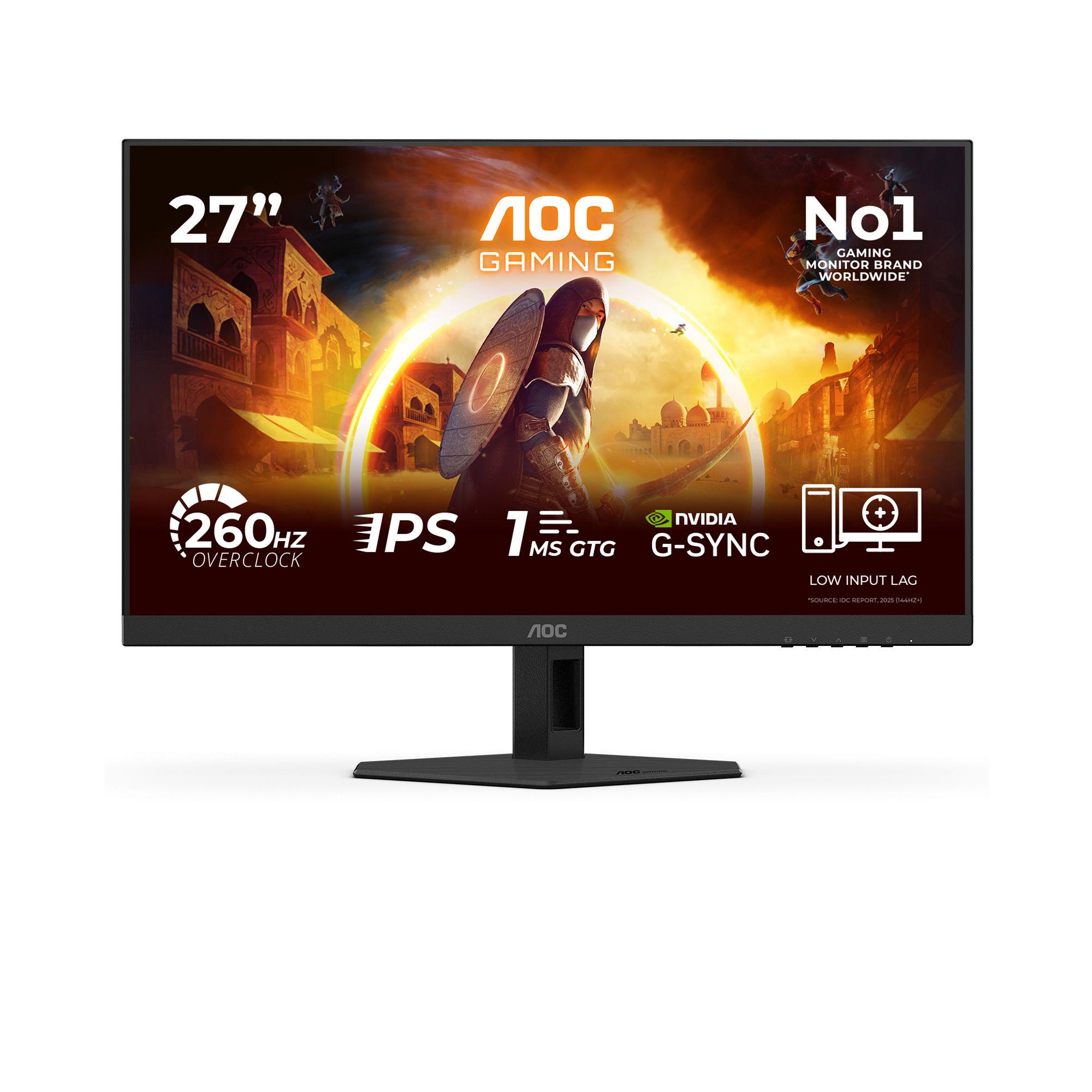 Monitor AOC 27G4ZRE (27" - Fast IPS - 260 Hz - Preto)