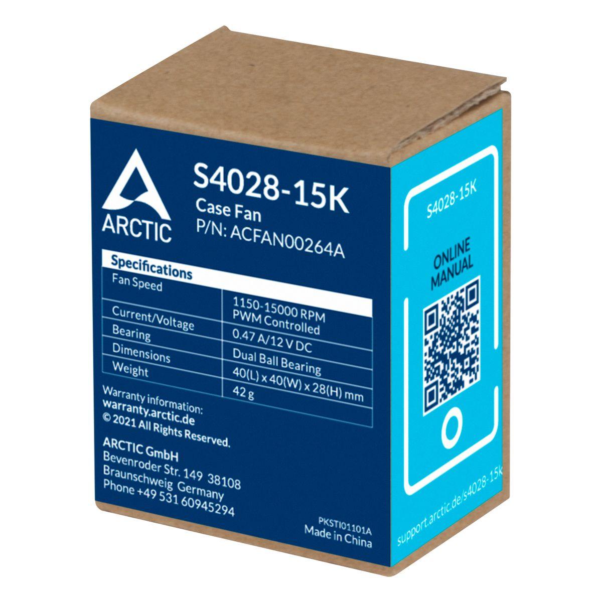 Ventoinha para Caixa de PC ARCTIC S4028-15K (Preto) — miniatura 7