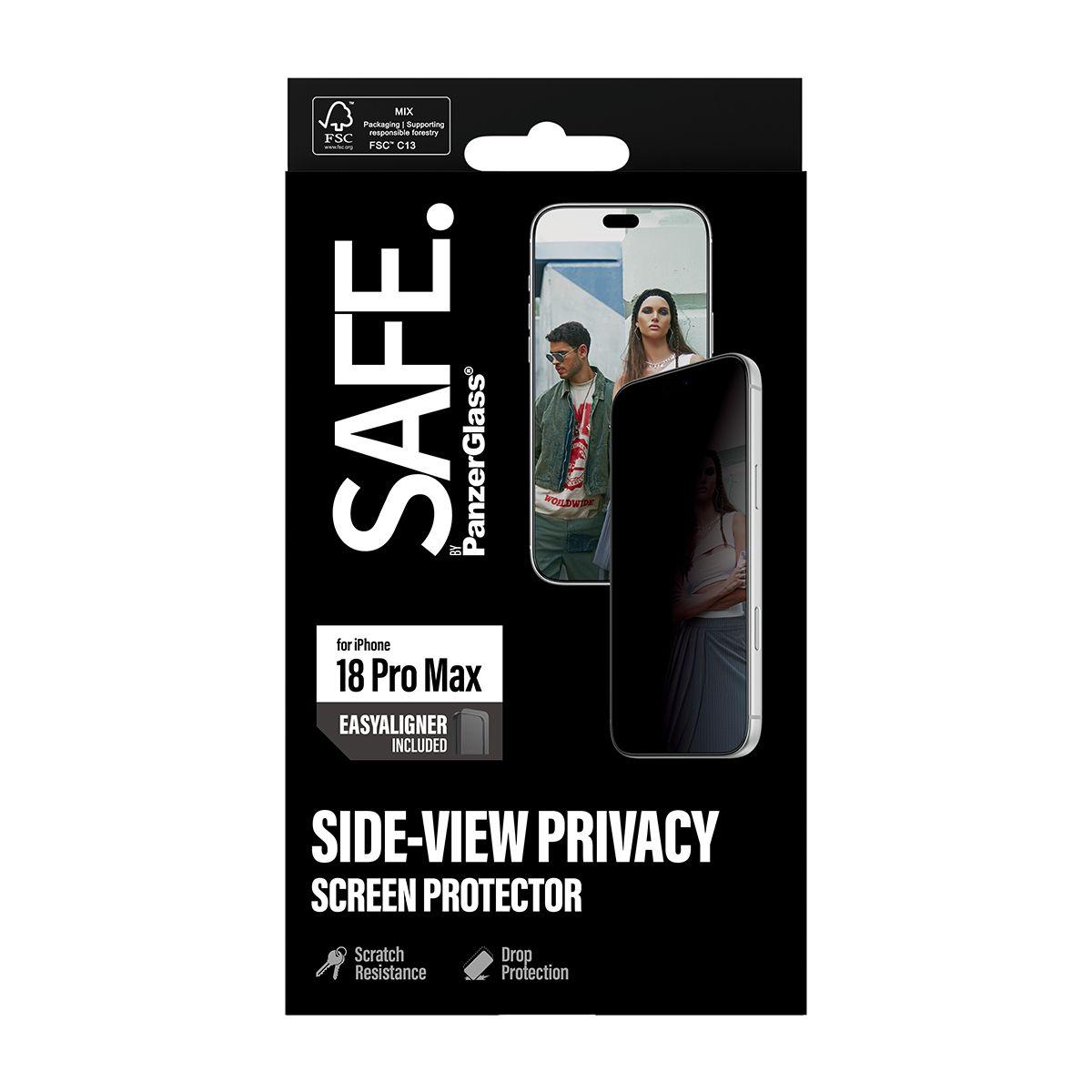 Película de Proteção de Ecrã PANZERGLASS SAFE. para iPhone 18 Pro Max (Apple iPhone 18 Pro Max - Transparente), miniatura 3