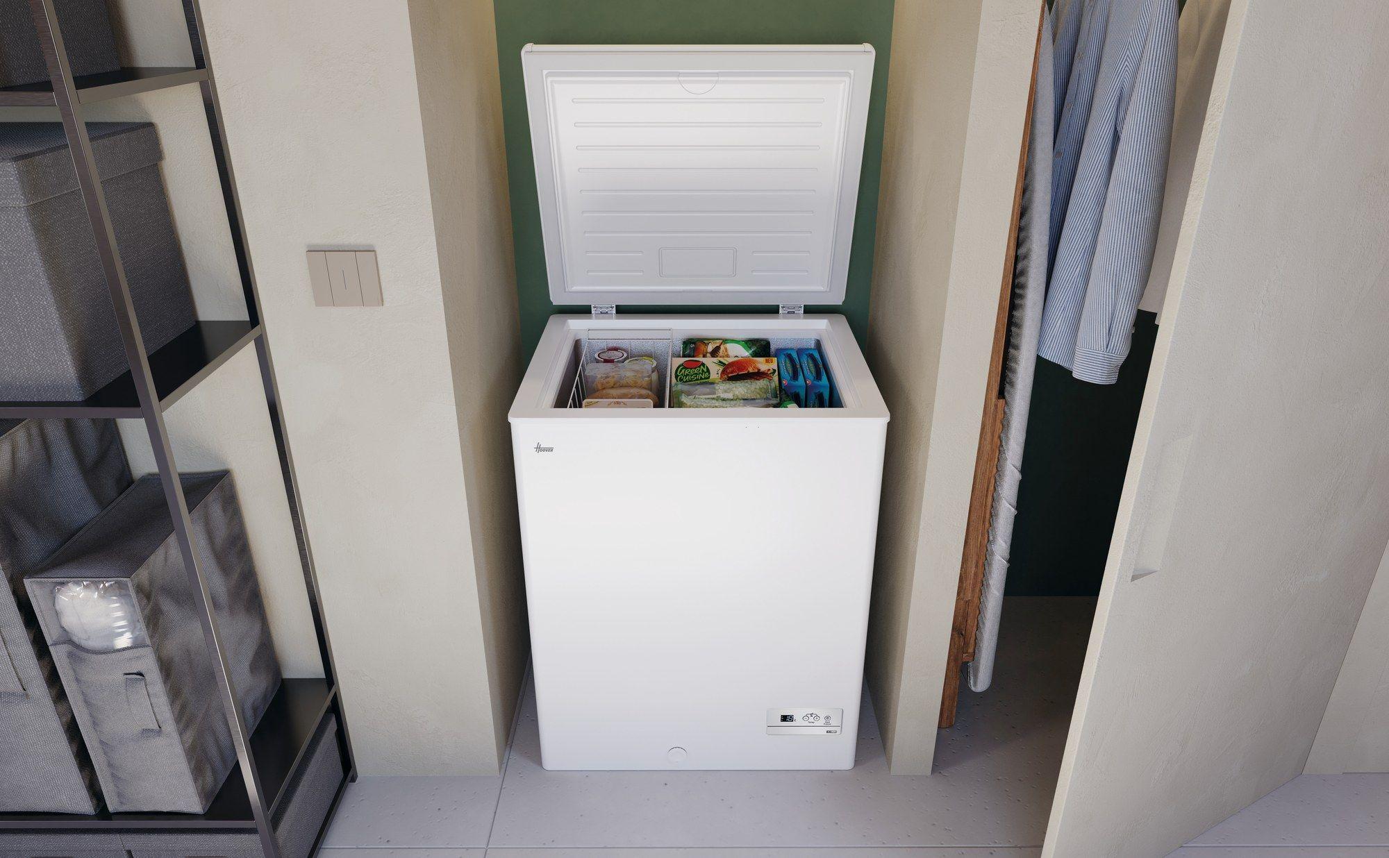 Arca Horizontal Independente HOOVER HOCH145EE (Altura 84,5 cm - 85 cm - 70 cm - Branco) — miniatura 7
