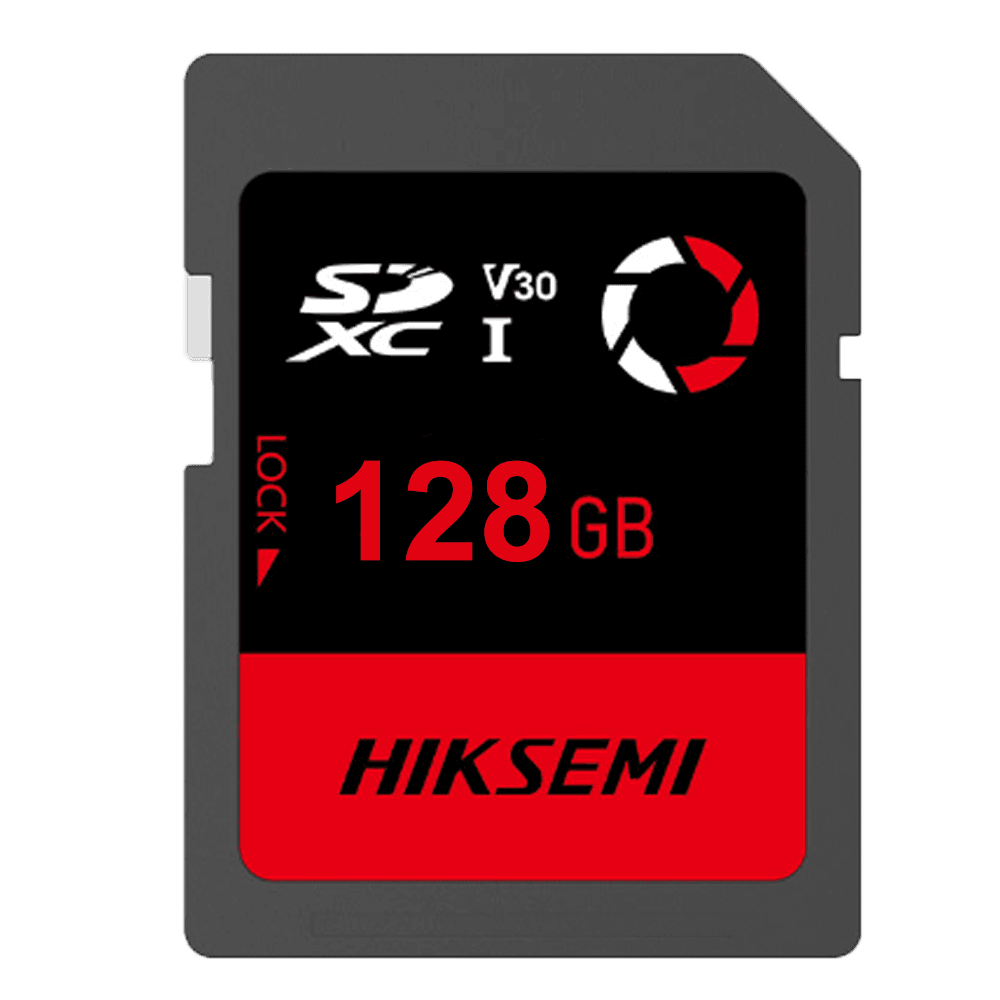 Cartão de Memória HIKVISION HS-SD-E30STD/128G/CAPTURE/W (128GB - 180 MB/s)