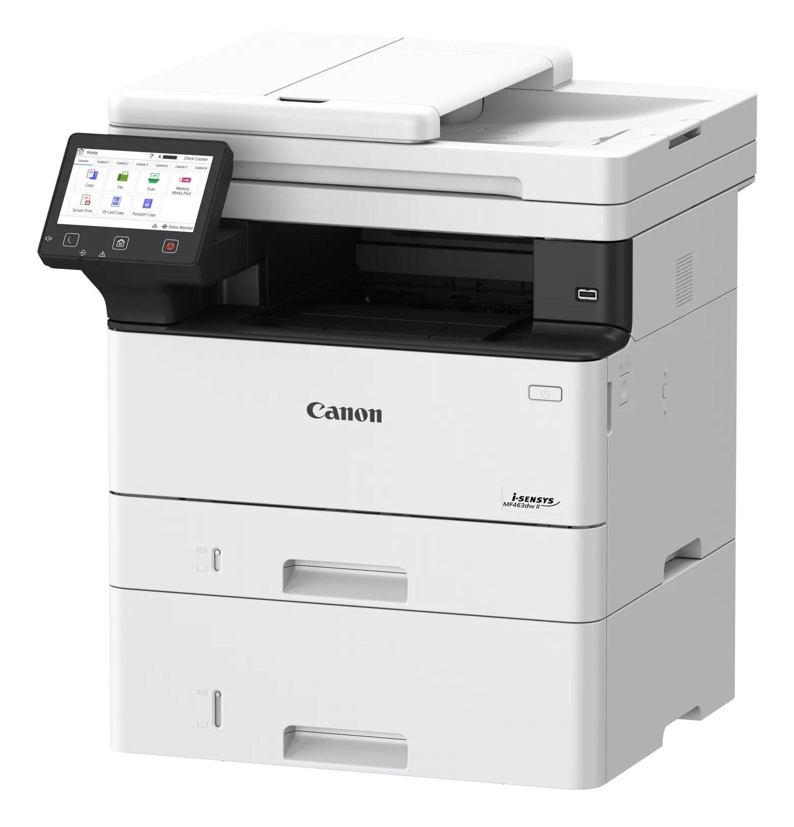 Impressora Multifunções Laser CANON i-SENSYS MF463dw II (A4 - Impressão a preto e branco - USB - Preto e Branco) — miniatura 2