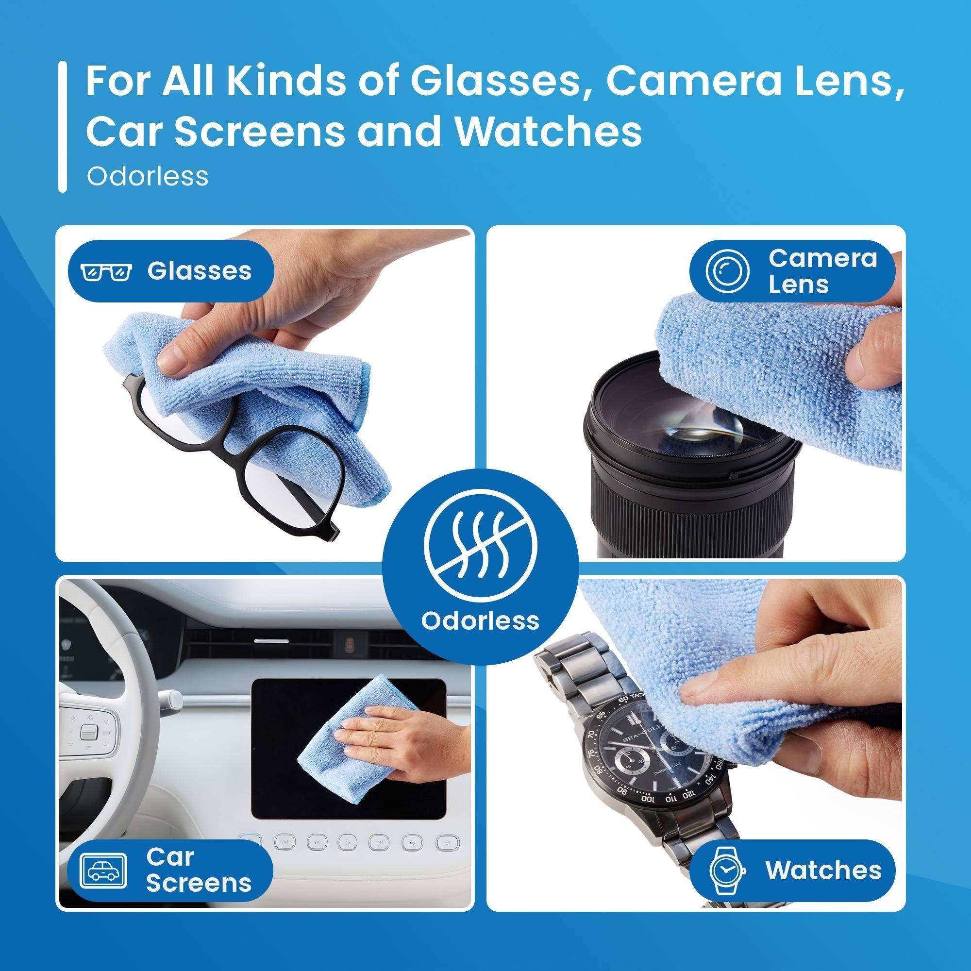 Kit de Limpeza de Ecrãs EWENT EW5678 (Ecrãs/Plásticos, Universal - Azul e Branco) — miniatura 4