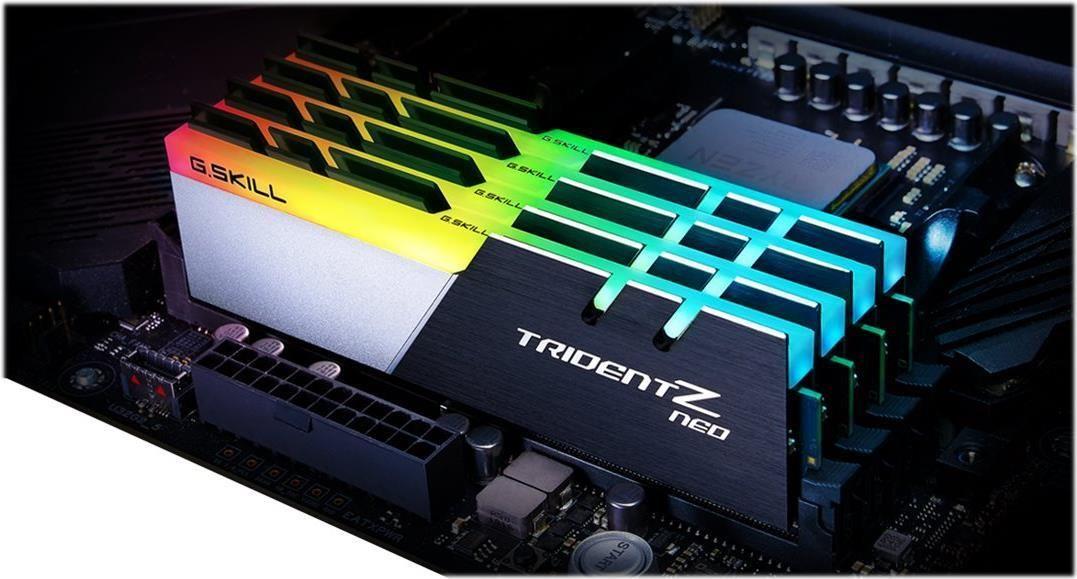 Memória RAM G.SKILL Trident Z Neo F4-3200C16Q-64GTZN (3200 MHz - 64 GB - DIMM)