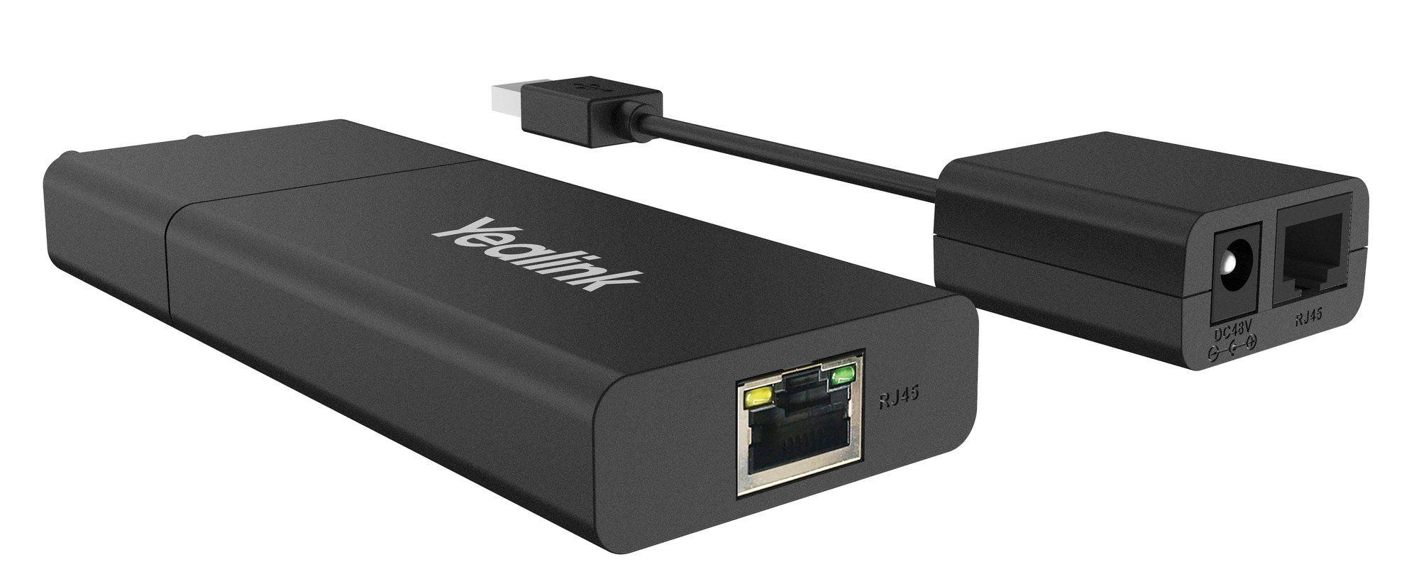 Extensor USB YEALINK USB2CAT5E-EXT (Preto)