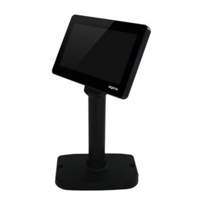 Visor de Cliente para TPV APPROX! VFD02LCD (Preto) — miniatura 3