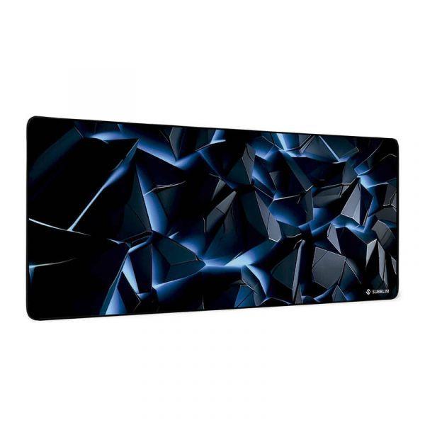 Tapete de Rato SUBBLIM Blue Obsidian XL (Borracha - Cosidos - 3 mm - Azul Escuro), miniatura 2