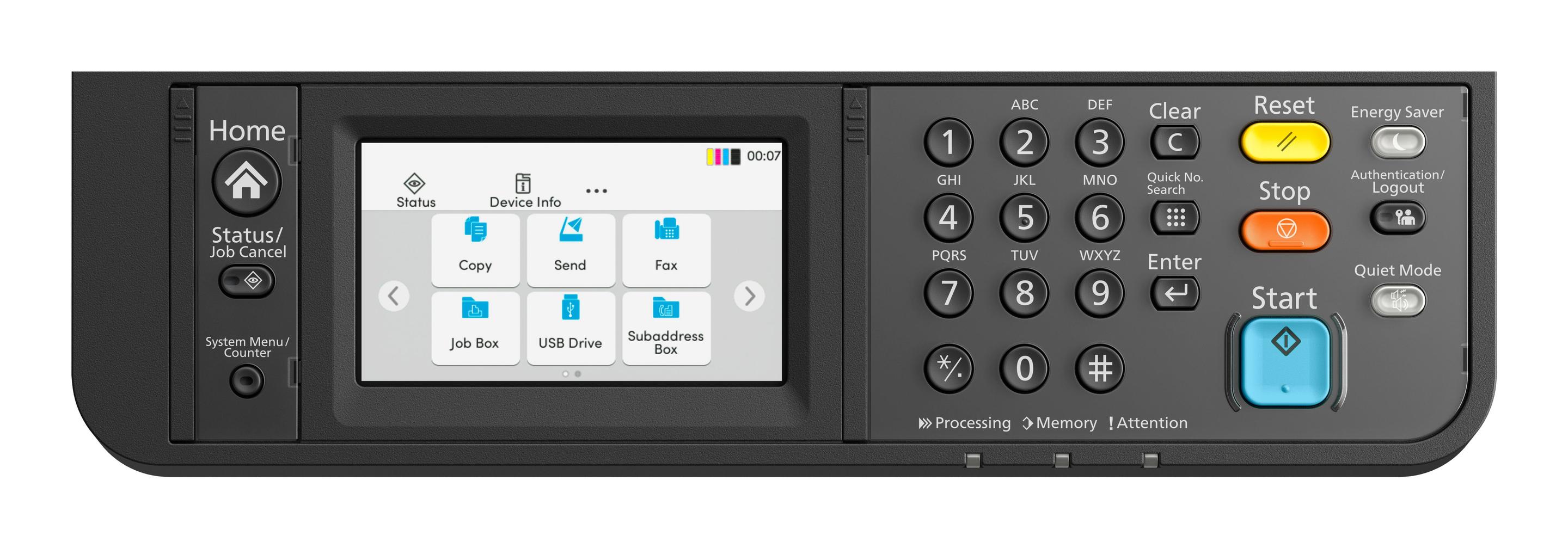 Impressora Multifunções Laser a Cores KYOCERA ECOSYS MA2600cfx (A4 - Impressão a cores - 300 folhas - Preto, Branco) — miniatura 2