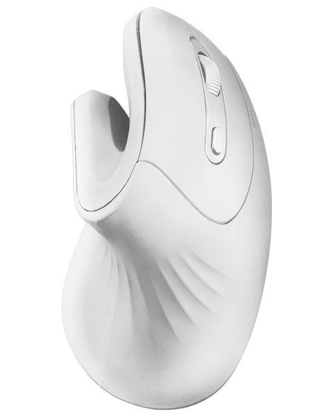 Rato Vertical MARS GAMING MMW-ERGOPRO (Mão direita - 3200 DPI - Ótico - Branco)