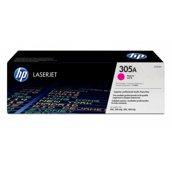 Toner HP 305A CE413AC (2600 páginas - Magenta)