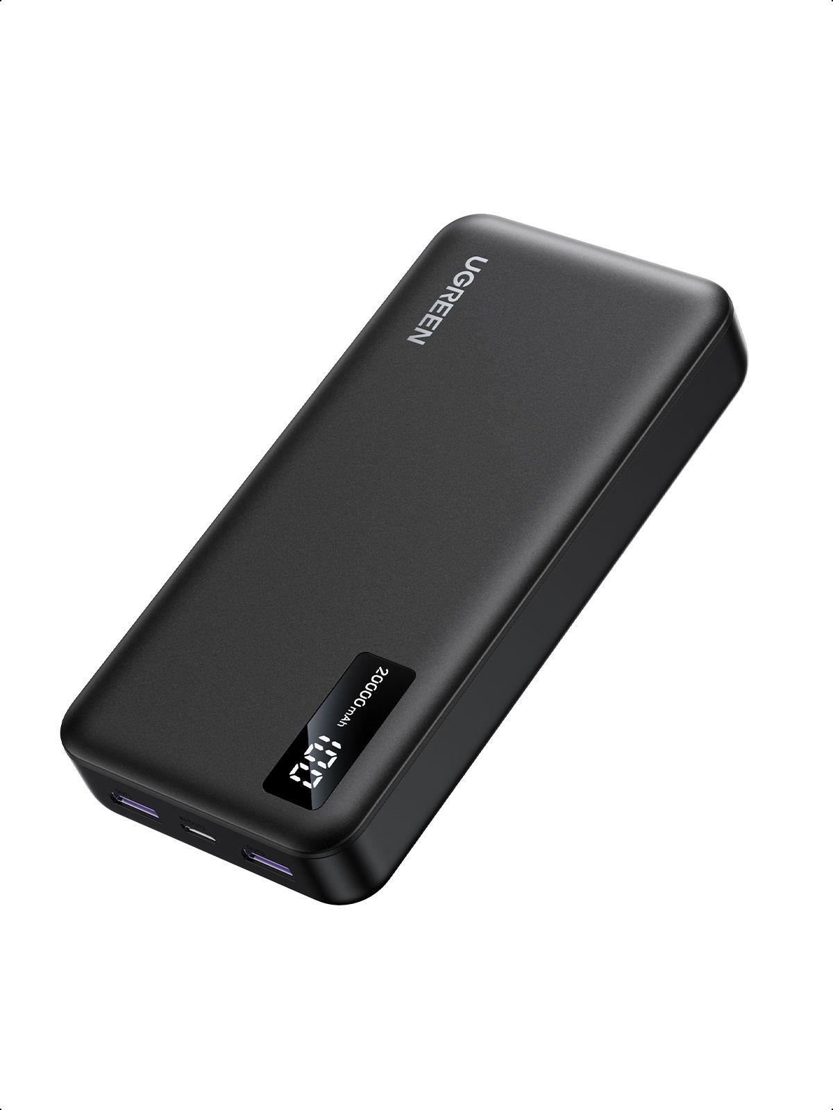 Powerbank UGREEN PB312 (20000 mAh - 22,5 W - USB Type-C - Preto)
