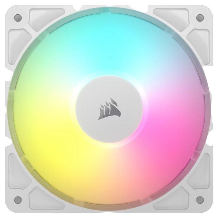 Conjunto de Ventoinhas para Caixa PC CORSAIR RS120-R ARGB PWM (Caixa - RGB multicolor - Branco), miniatura 3