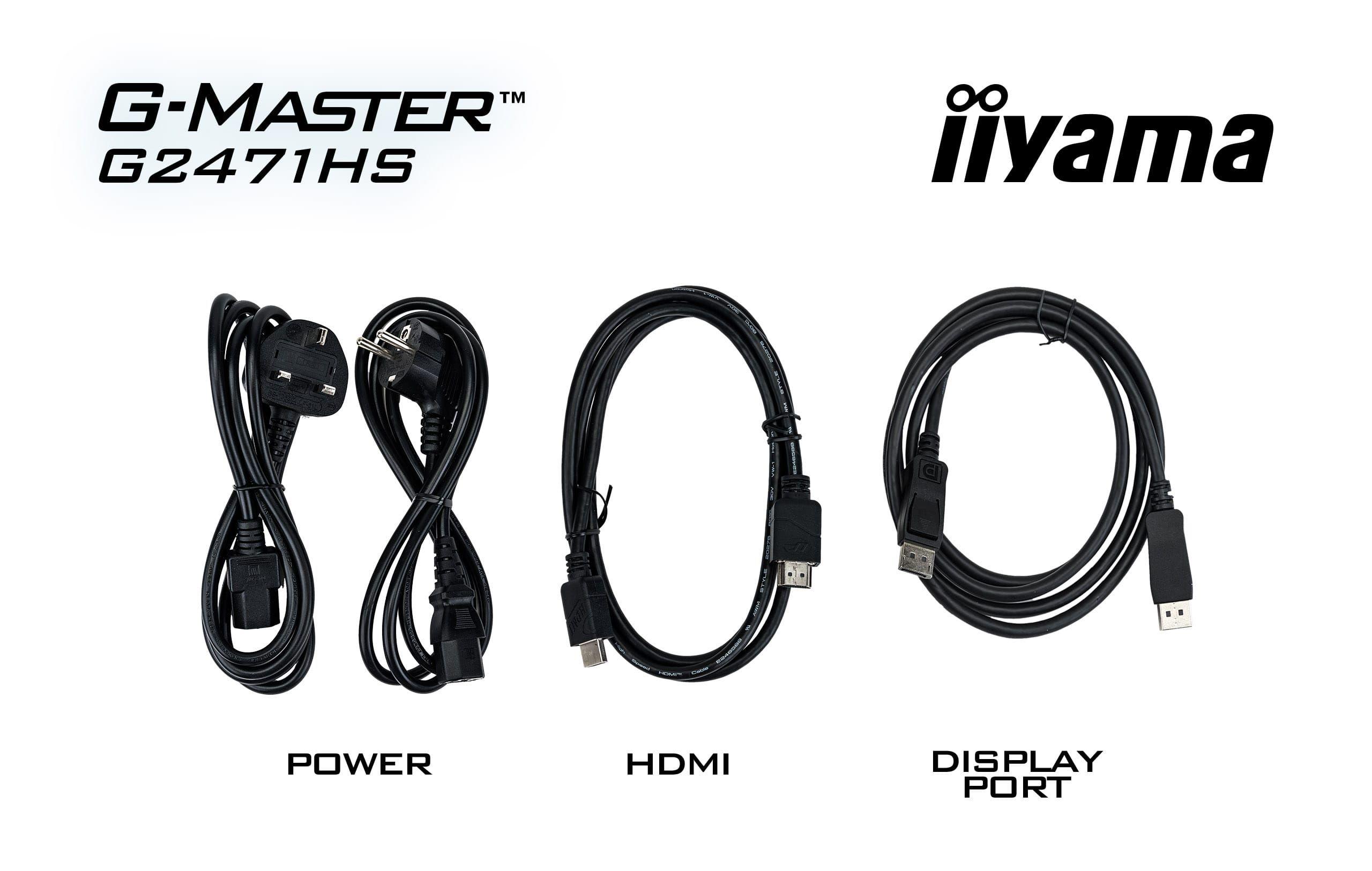 Monitor IIYAMA G-Master G2471HS-B1 (23,8" - Fast IPS - 240 Hz - Preto) — miniatura 10