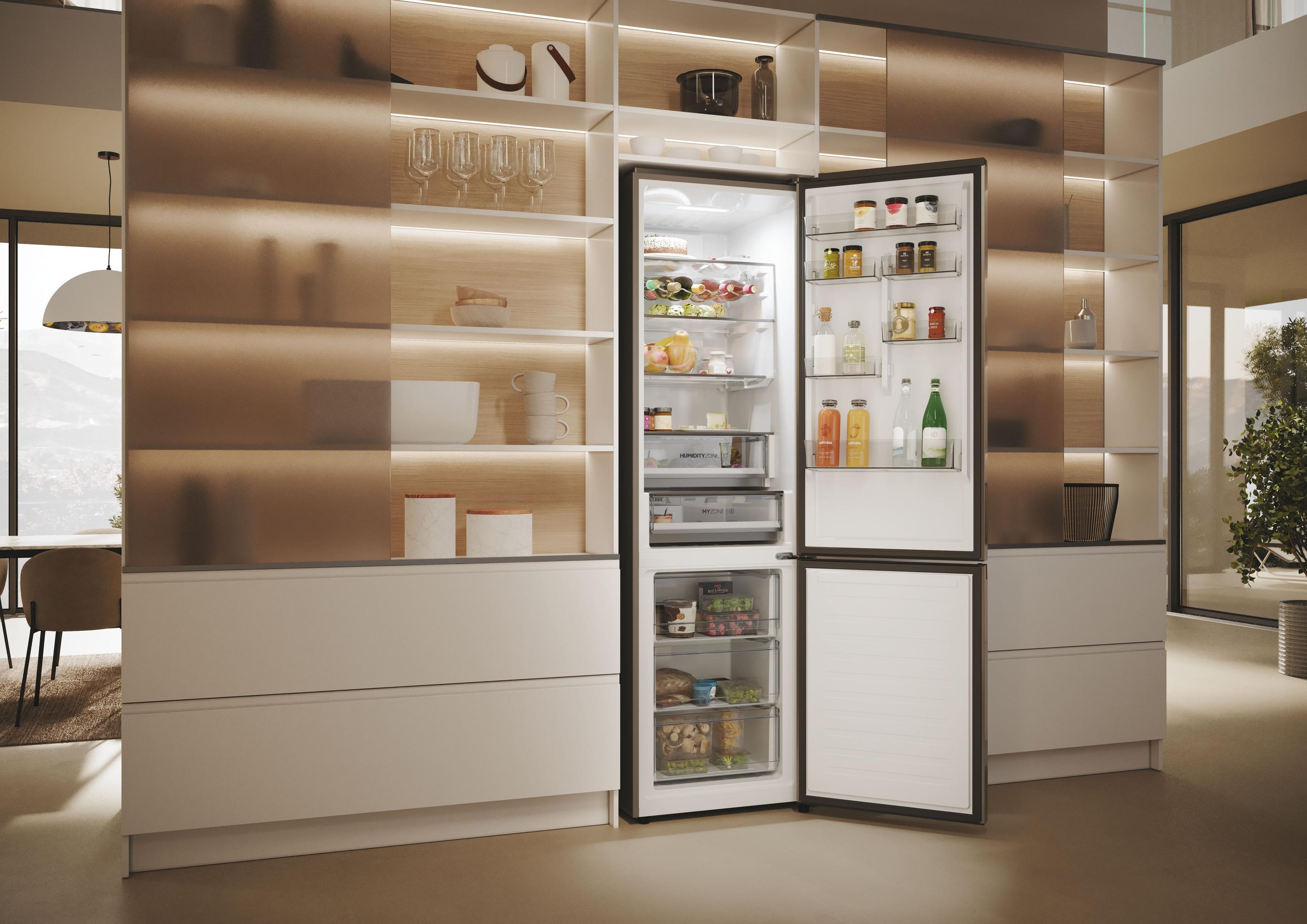 Frigorífico Combinado Independente HAIER HDPW5620CNPK (406 l - hOn - 205x59,5x66,7 cm - Prateado) — miniatura 17