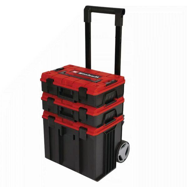 Carro de Ferramentas EINHELL E-Case T 4540015 (Polipropileno - Preto/Vermelho)