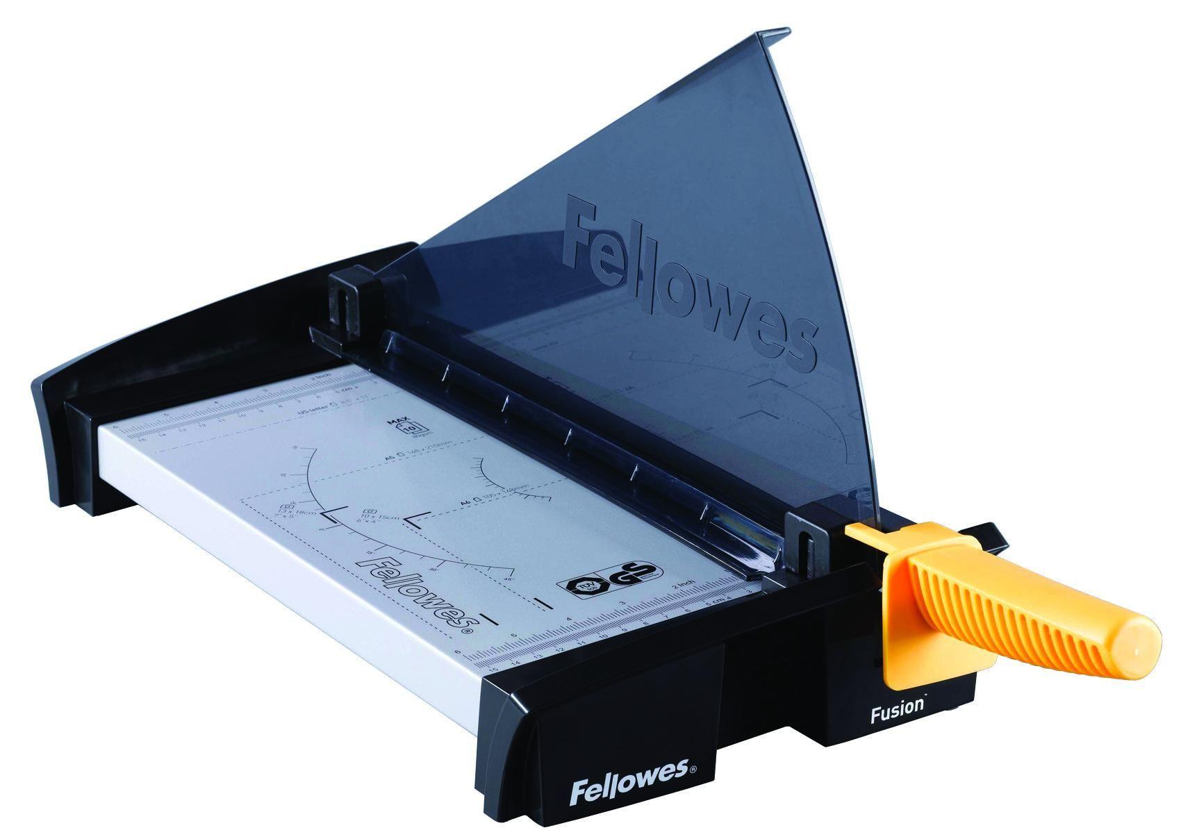 Guilhotina FELLOWES Fusion A4 (Metal, Plástico - Grafite, Prateado e Amarelo)