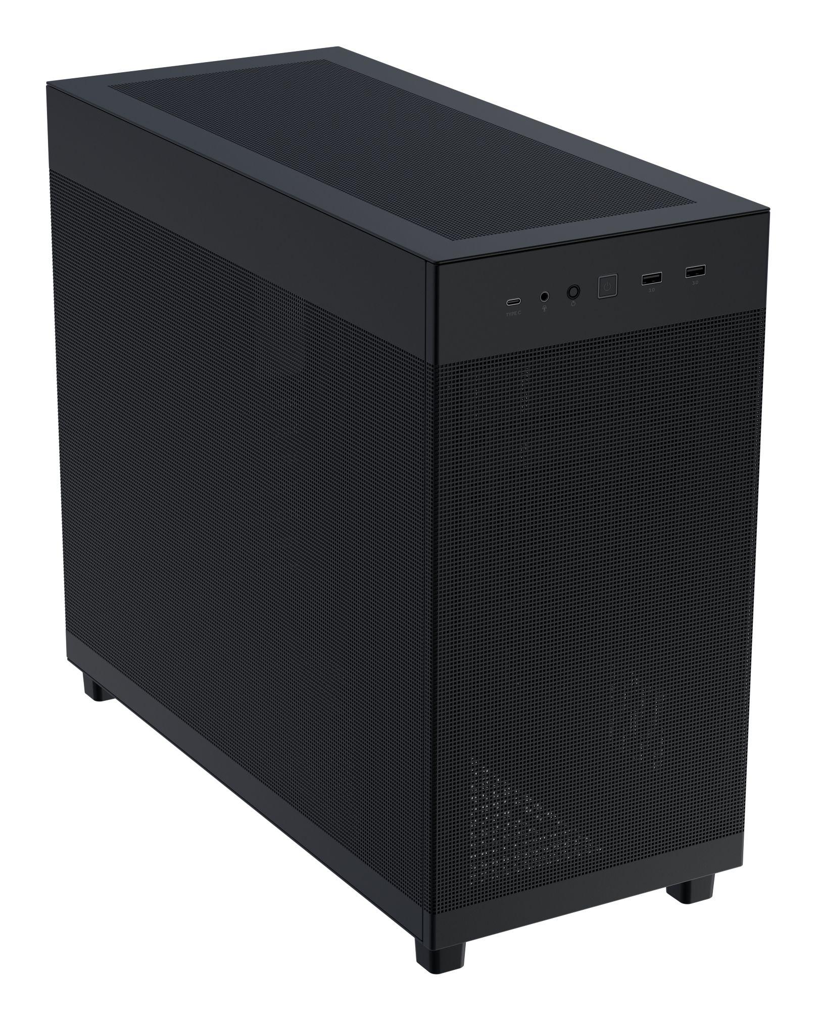 Caixa PC ASUS Prime AP303 Mesh (ATX, micro ATX, Mini-ITX - Midi Tower - ATX, micro-ATX, Mini-ITX - Preto) — miniatura 2